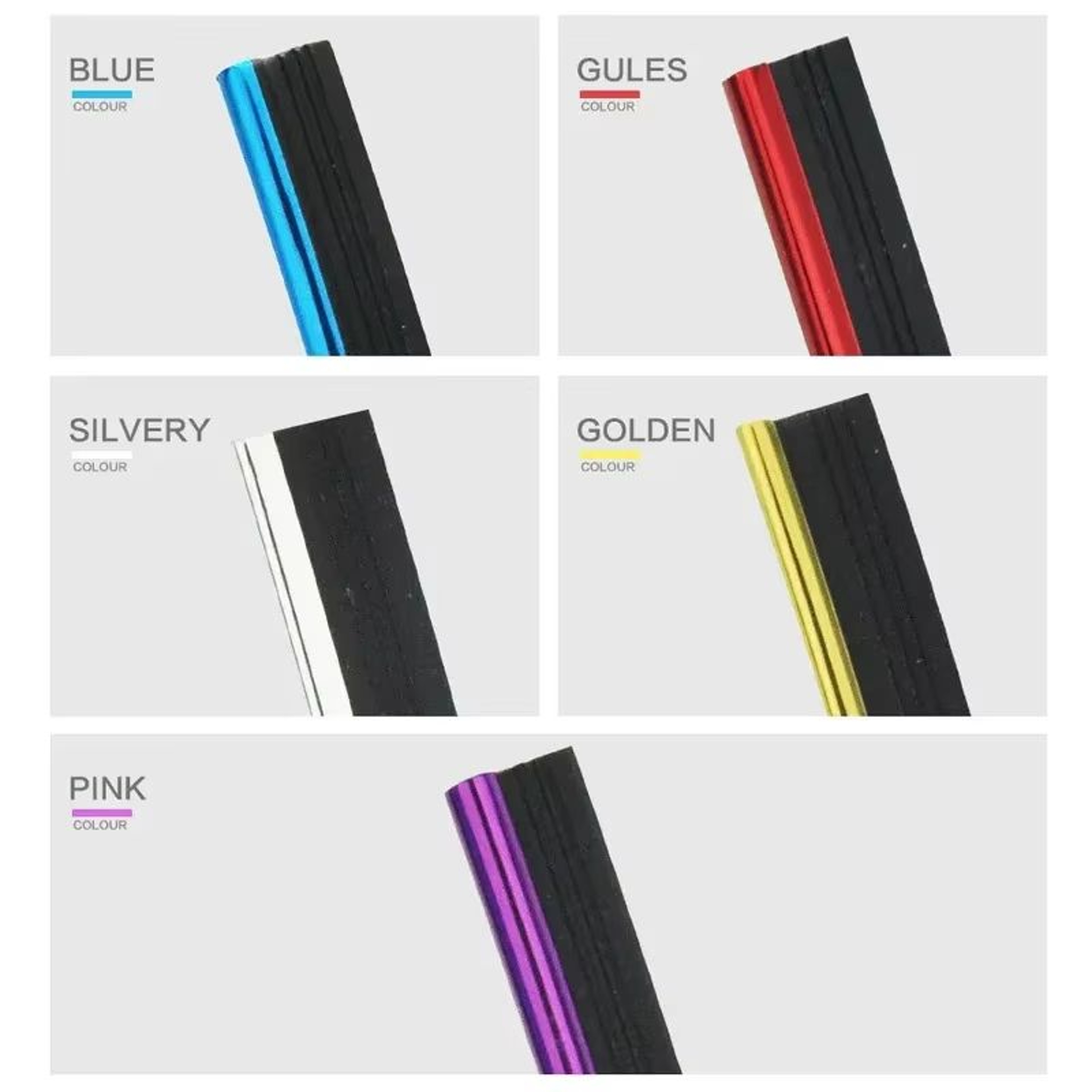 Flexible Car Molding Decoration Strips Auto Interior Trim Dashboard  Door Edge 2