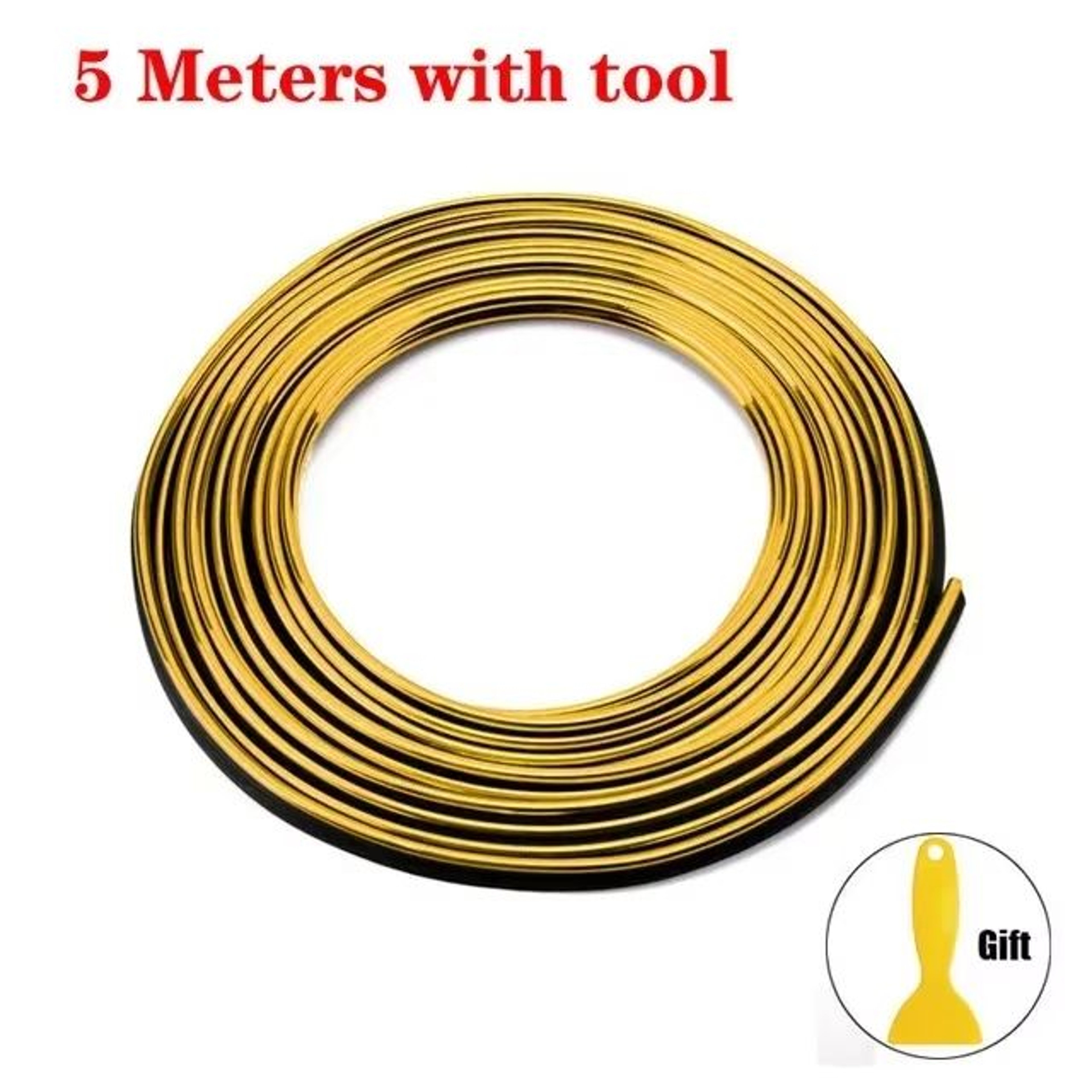 Flexible Car Molding Decoration Strips Auto Interior Trim Dashboard  Door Edge 13