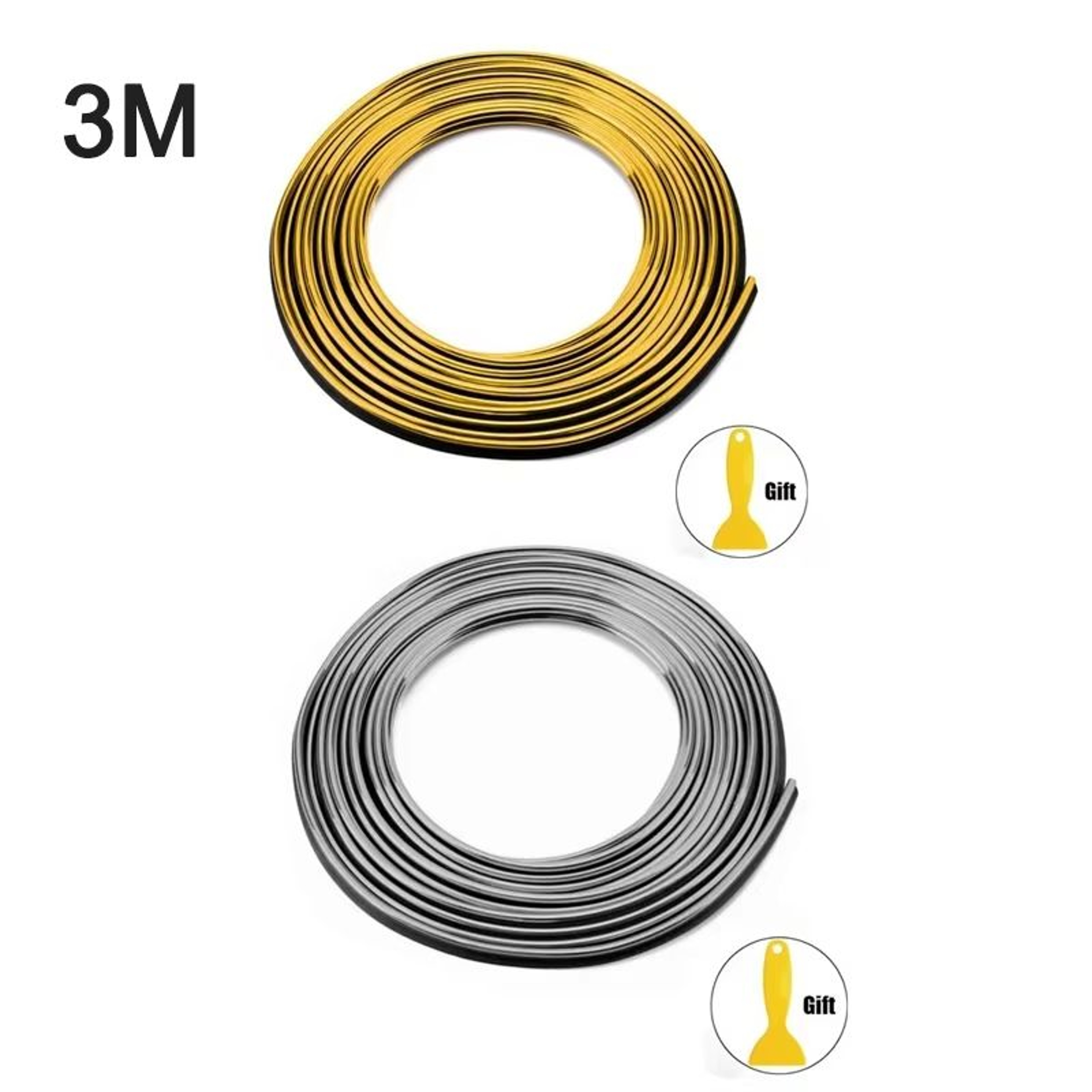 Flexible Car Molding Decoration Strips Auto Interior Trim Dashboard  Door Edge 21