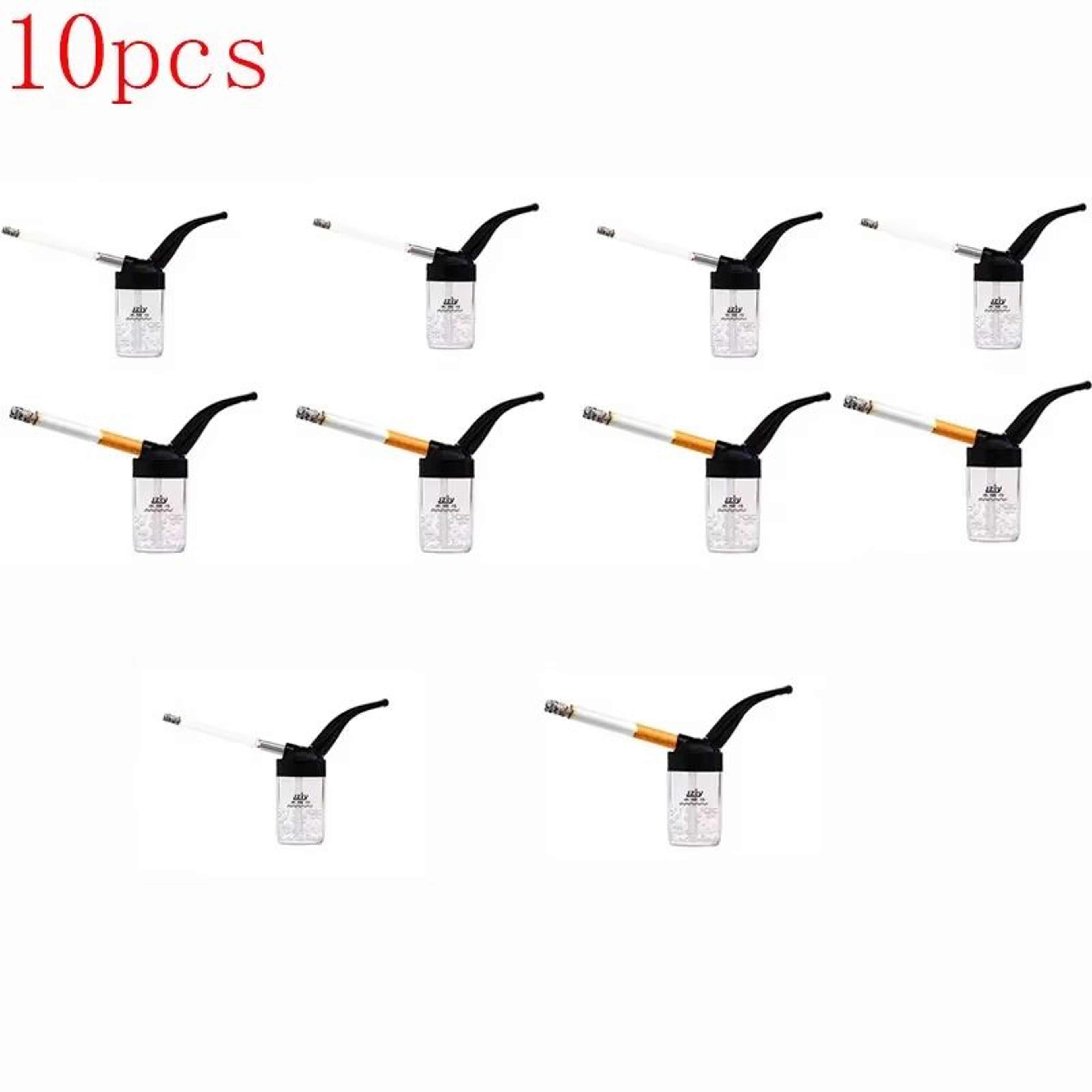 Mini Smoking Pipe Water Filter Cigarette Holder Smoking Gadgets 12510 Pcs 16