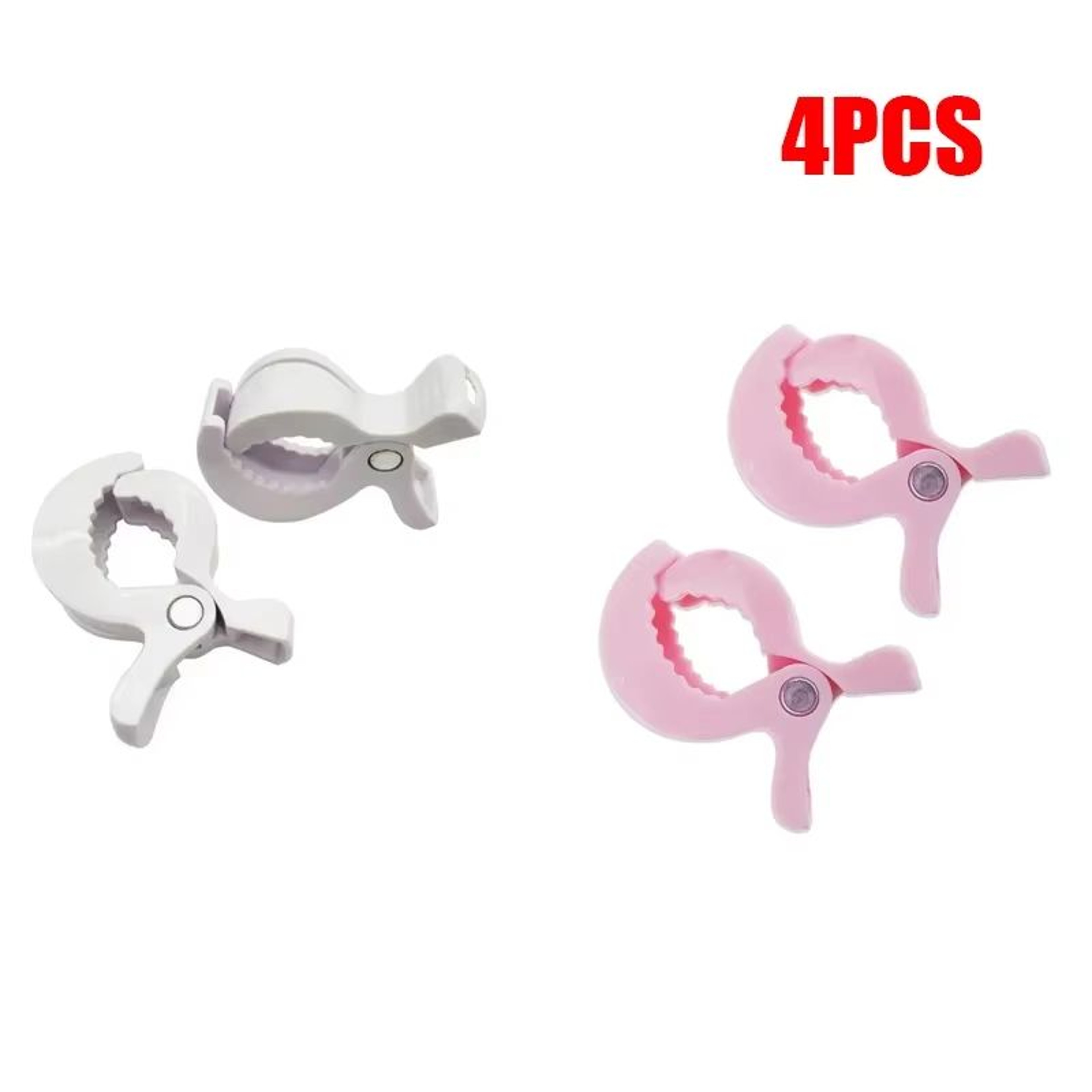 Baby Stroller Alligator Clamp Hooks Portable Pram  Car Seat Clips 24 PCS 15