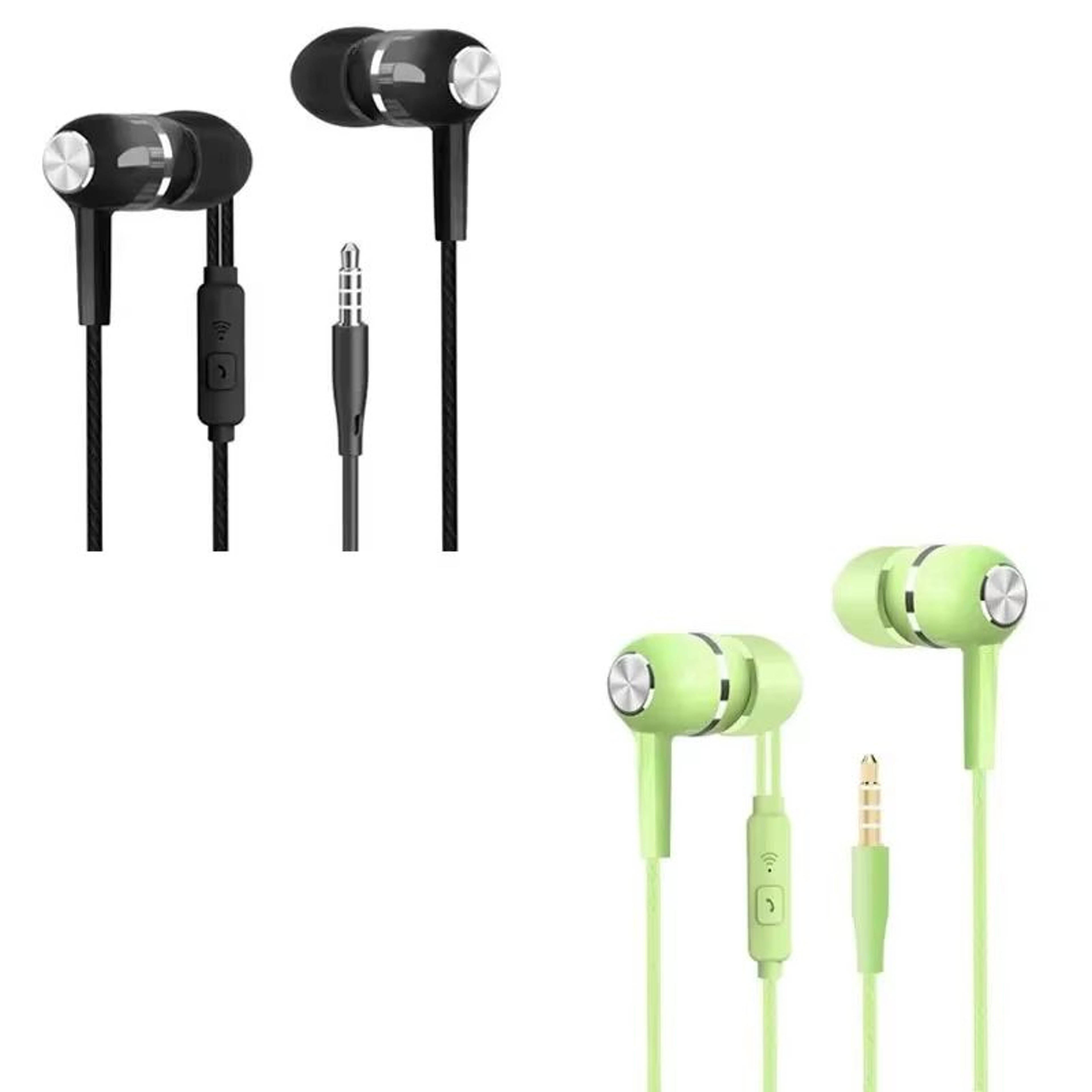 Universal 35mm Wired Sport Earbuds With Mic And Volume Control 12