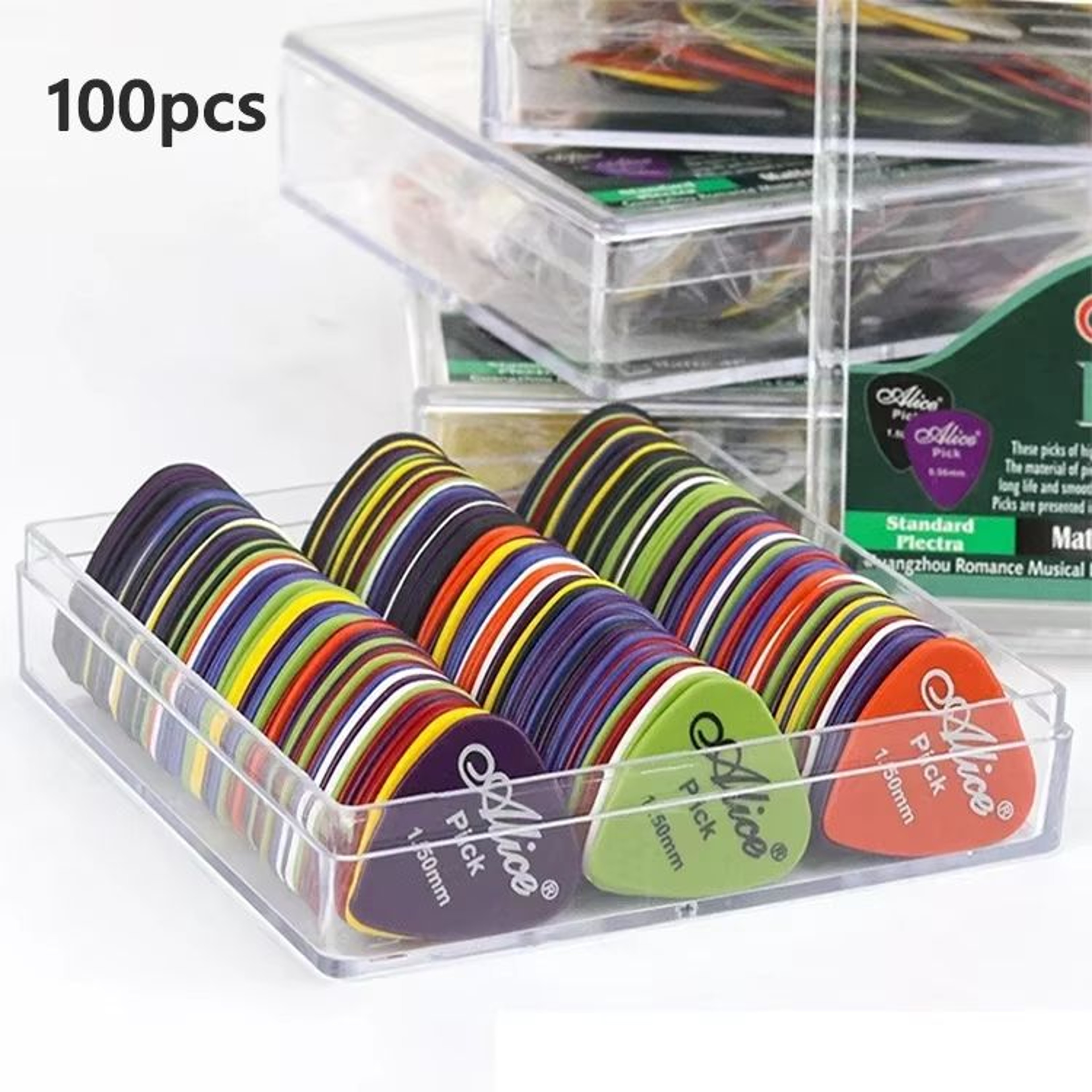 Guitar Picks MultiPack Set For Acoustic Electric And Bass 10