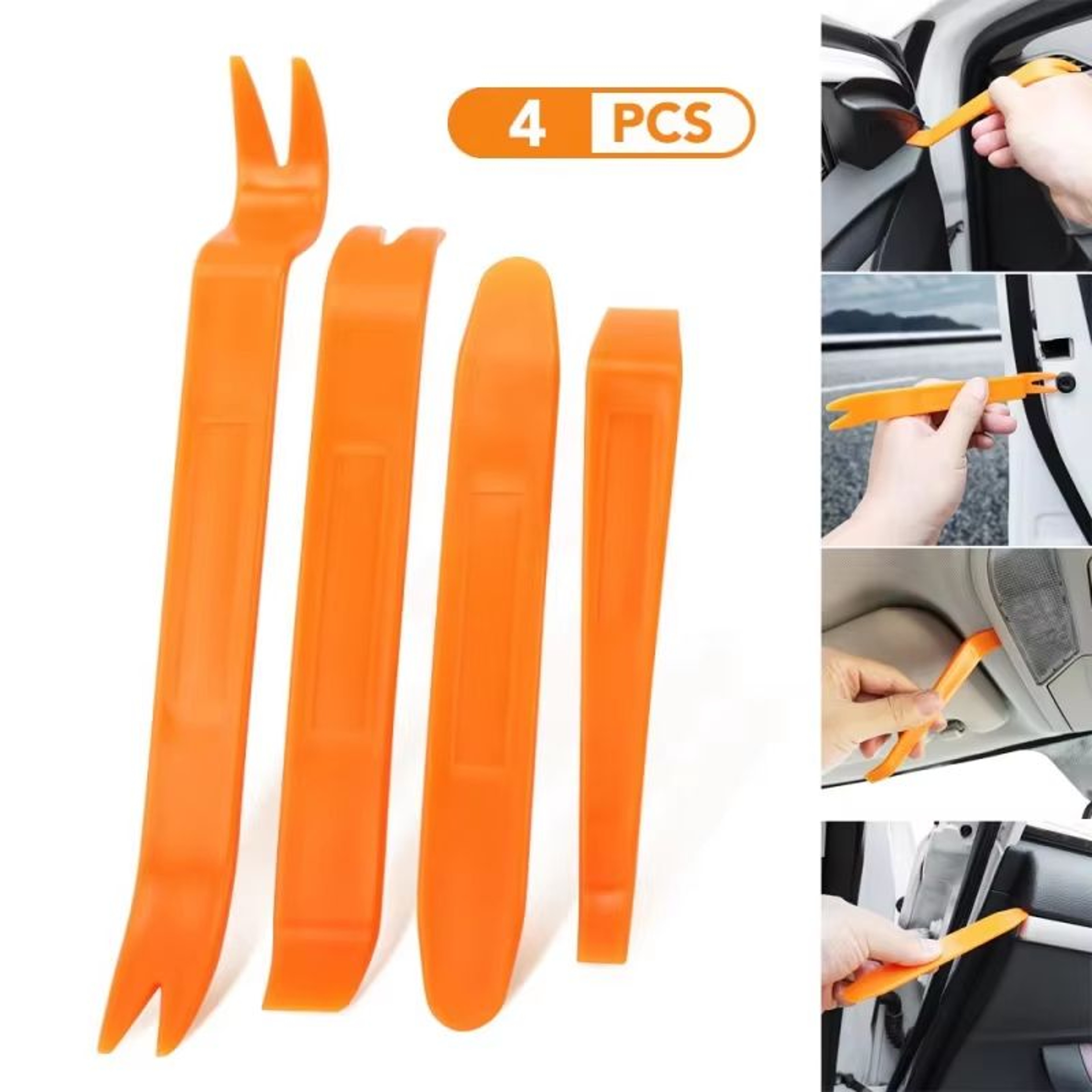 Professional Car Panel Removal Tool Set Auto Radio  Door Clip Pry Tools 112 Pcs 0
