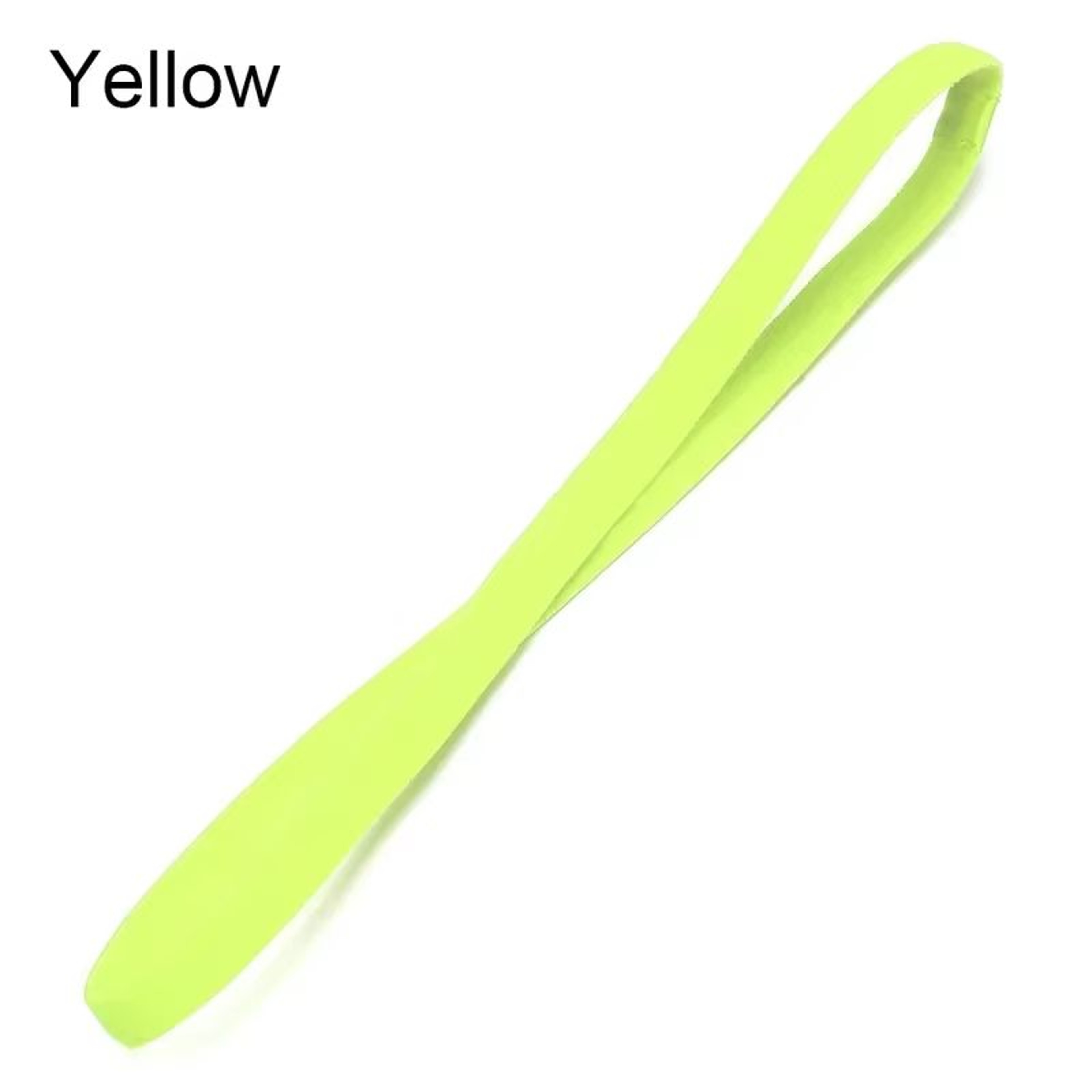 Thin Elastic Sport Headband Candy Color AntiSlip Sweatband Hair Accessory 12