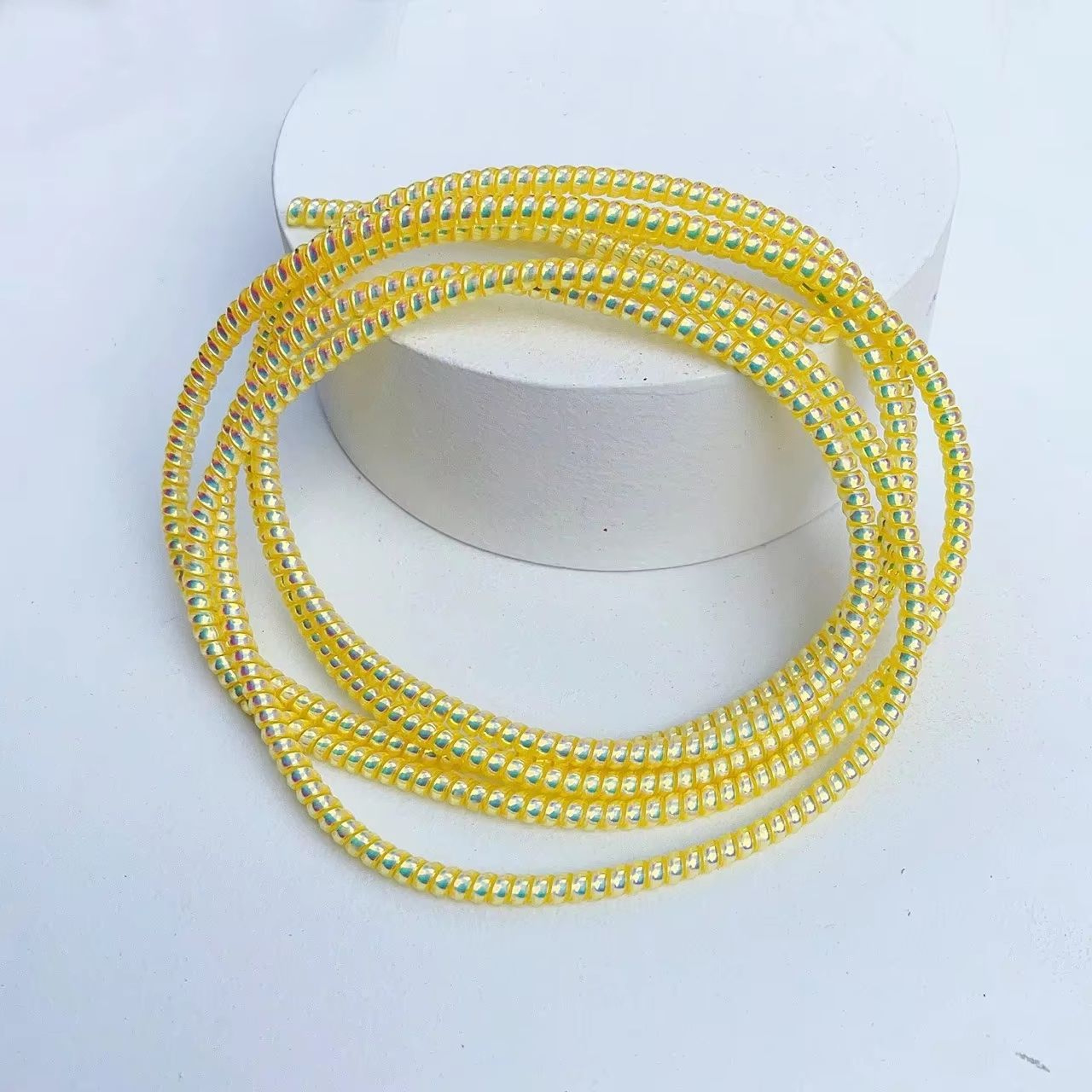Universal Spiral Laser Cable Protectors Data Cord Organizer Sleeve For Phone Chargers 15