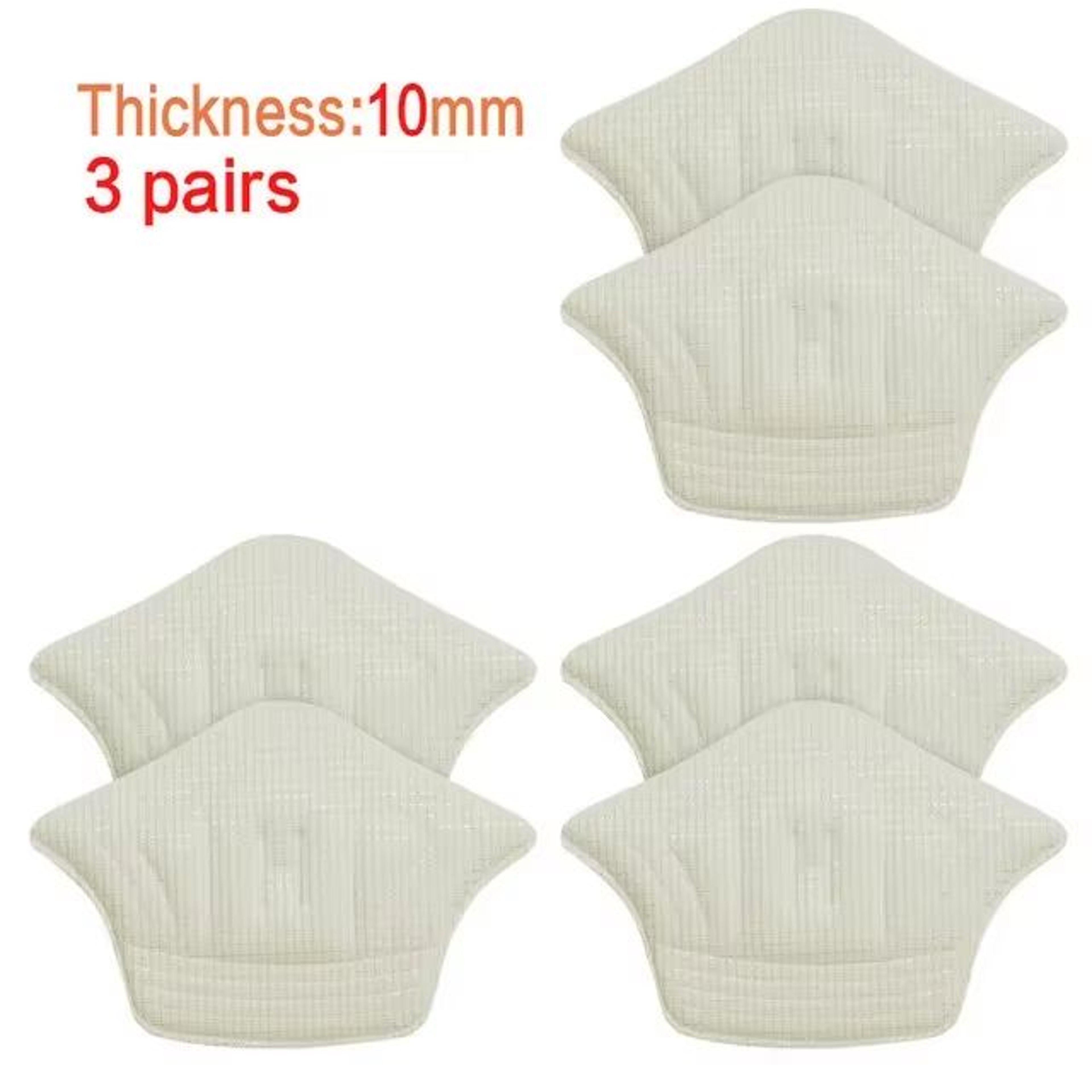 Adjustable Heel Pad Insoles Cushioned Heel Protector Inserts For Shoes 13
