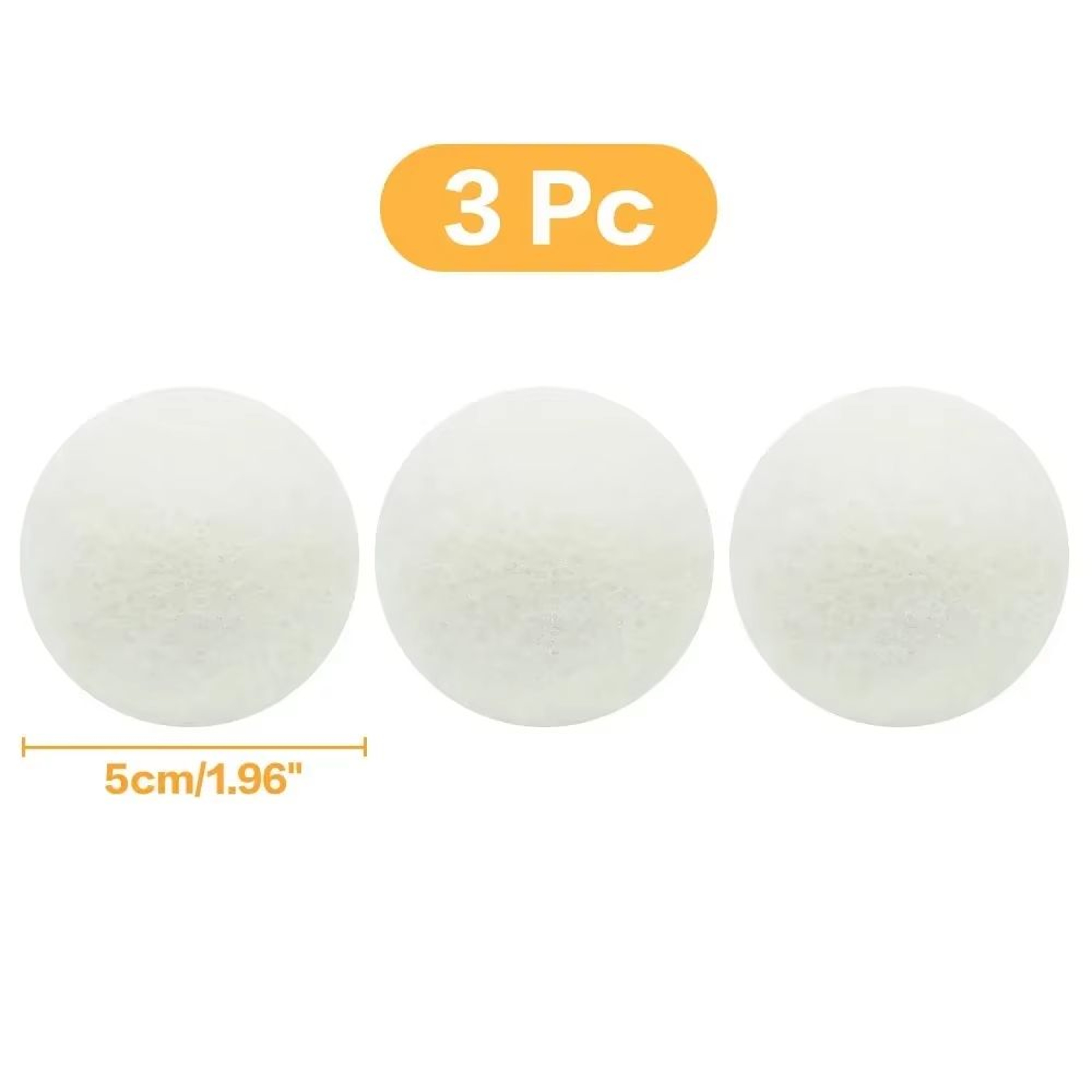 Reusable Wool Dryer Balls Natural Fabric Softener Laundry Set 10