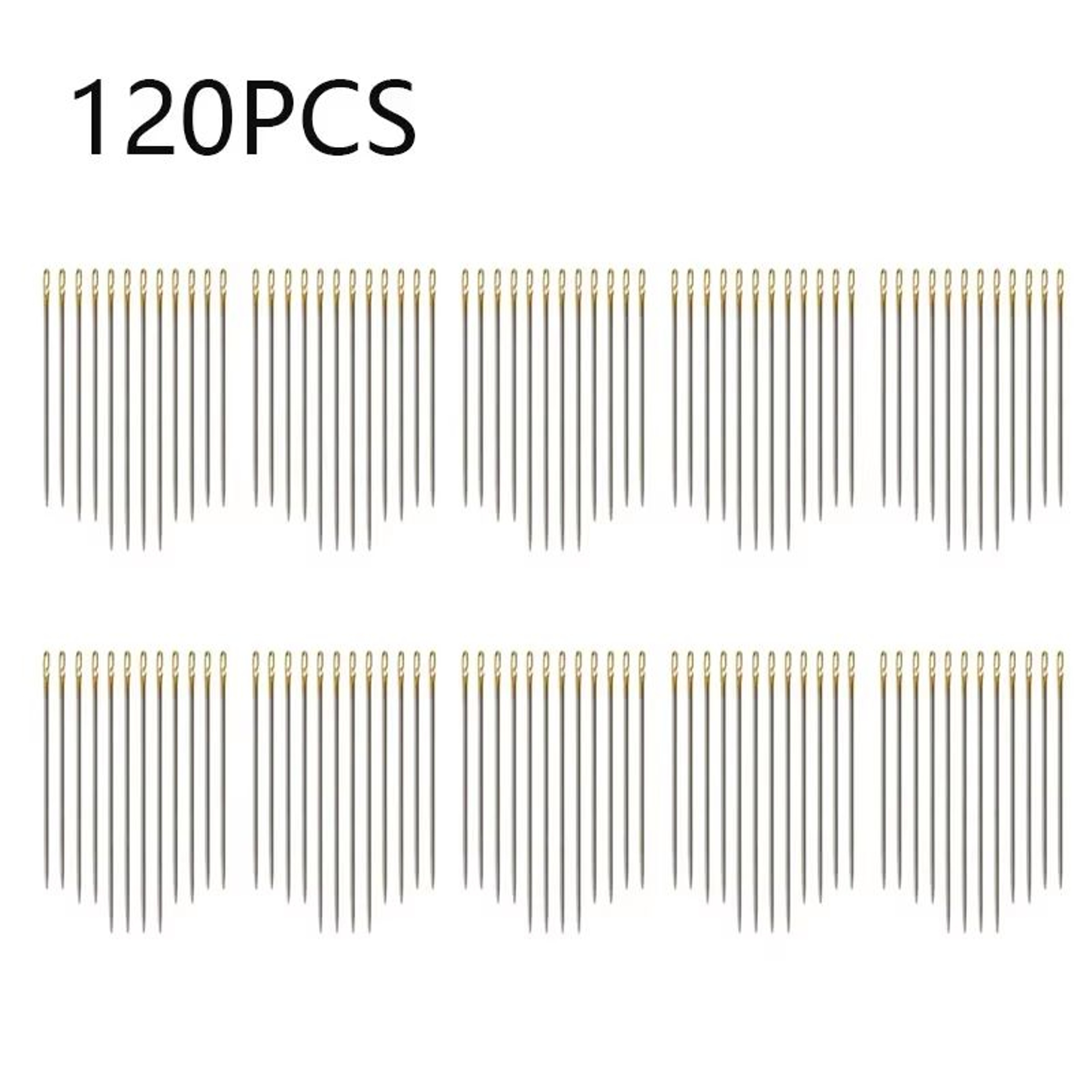 MultiSize Stainless Steel Sewing Needle Set Side Opening Household Hand Tools 11