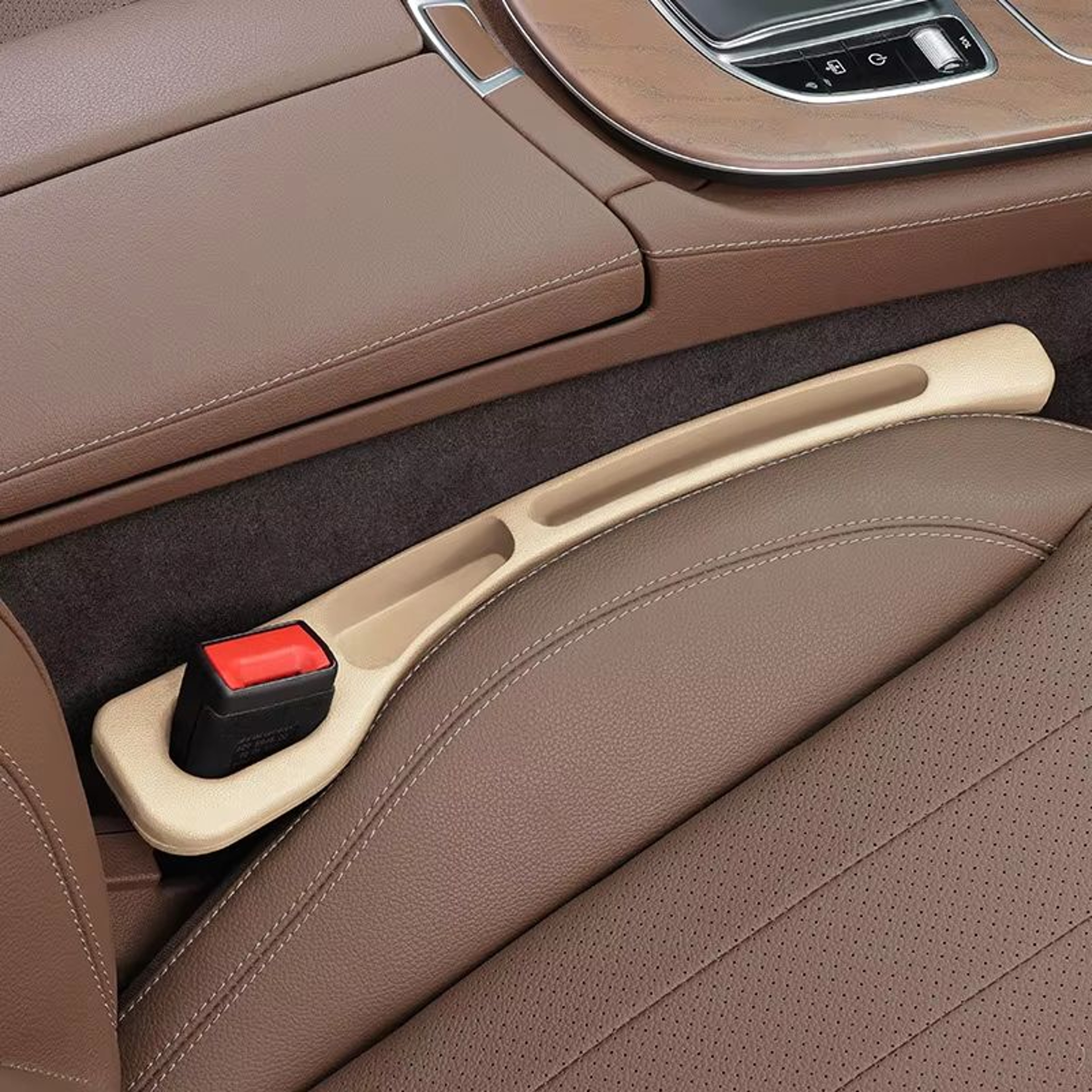Automotive Car Seat Gap Plug AntiLeak Strip And MultiFunctional Storage Box Interior Organizer 3
