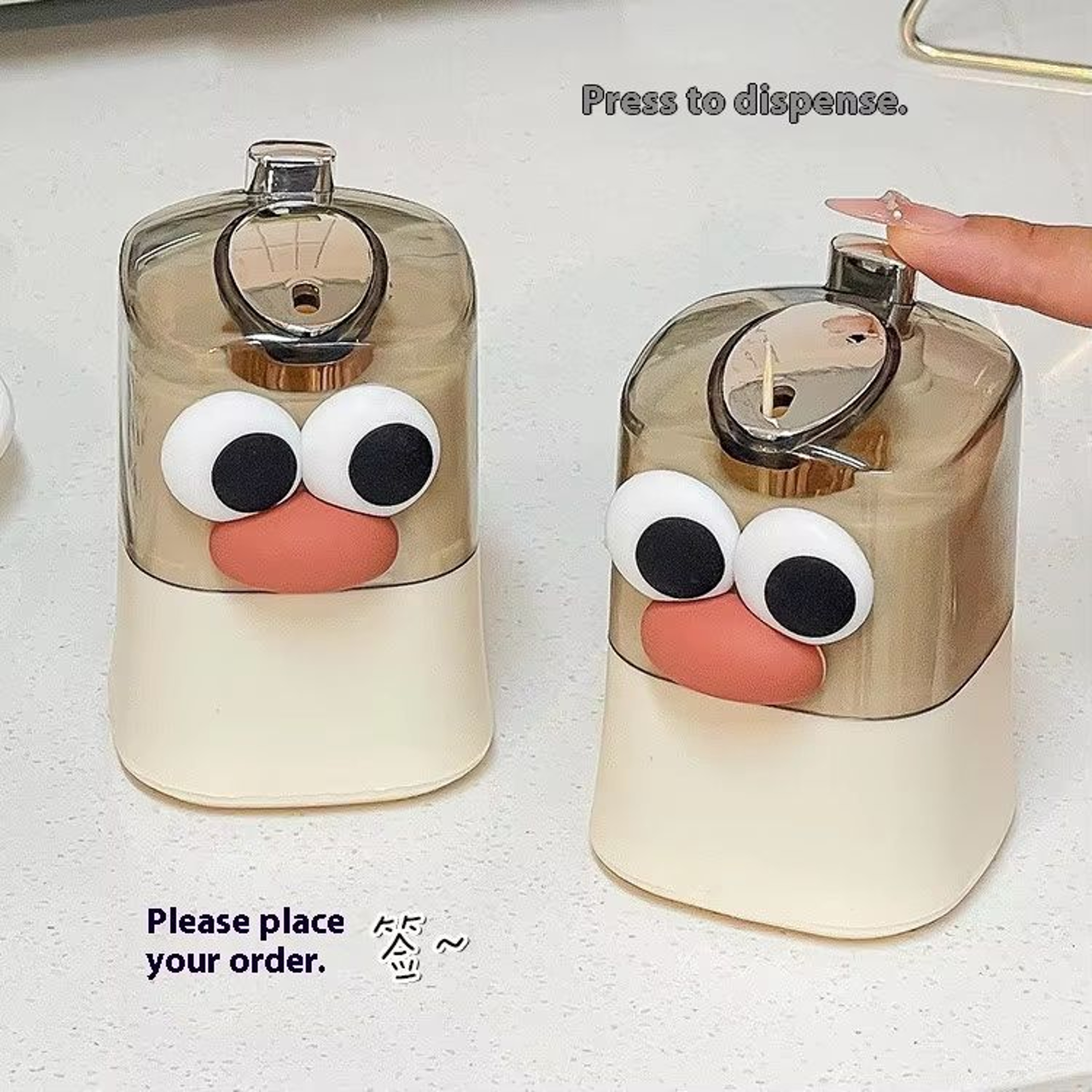 Creative Cartoon Gut  Mouth Toothpick Box HighAppearance CreamStyle Luxury Toothpick Holder 9