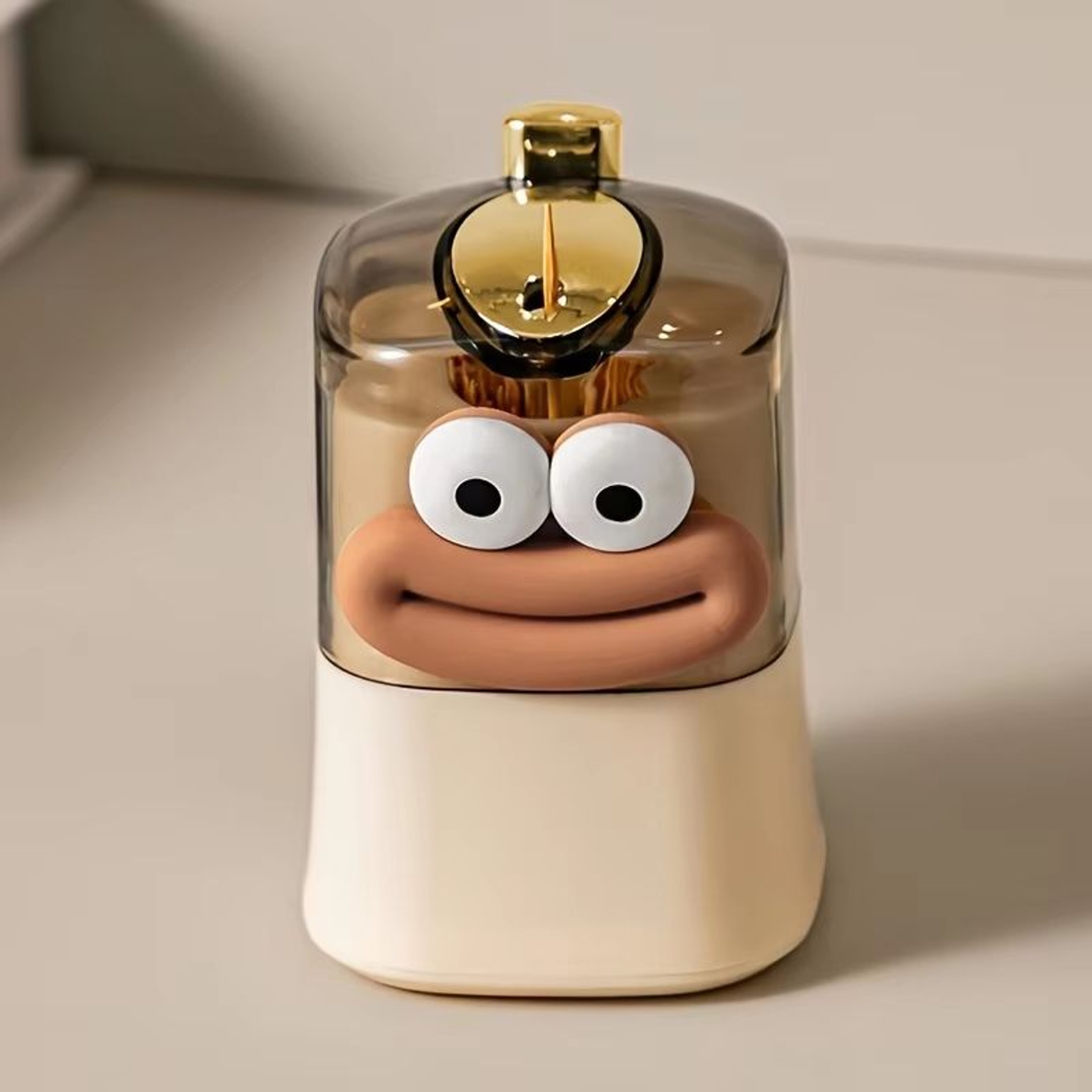 Creative Automatic PopOut Cartoon Toothpick Holder Portable Box For Home And Commercial Use 3