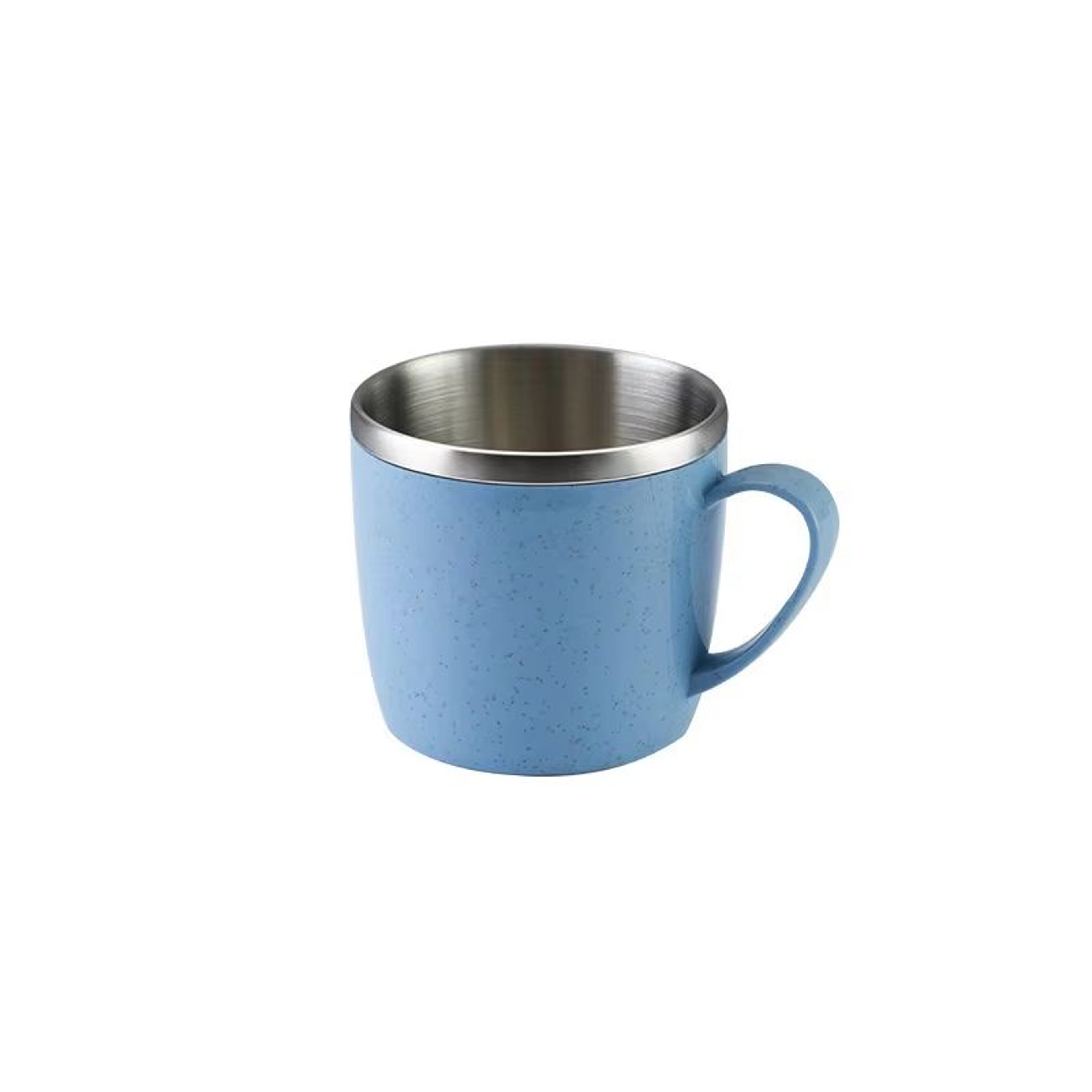 Simple Solid Color Stainless Steel Mug  Wheat Straw Element Small Water Cup AntiScalding Childrens  9