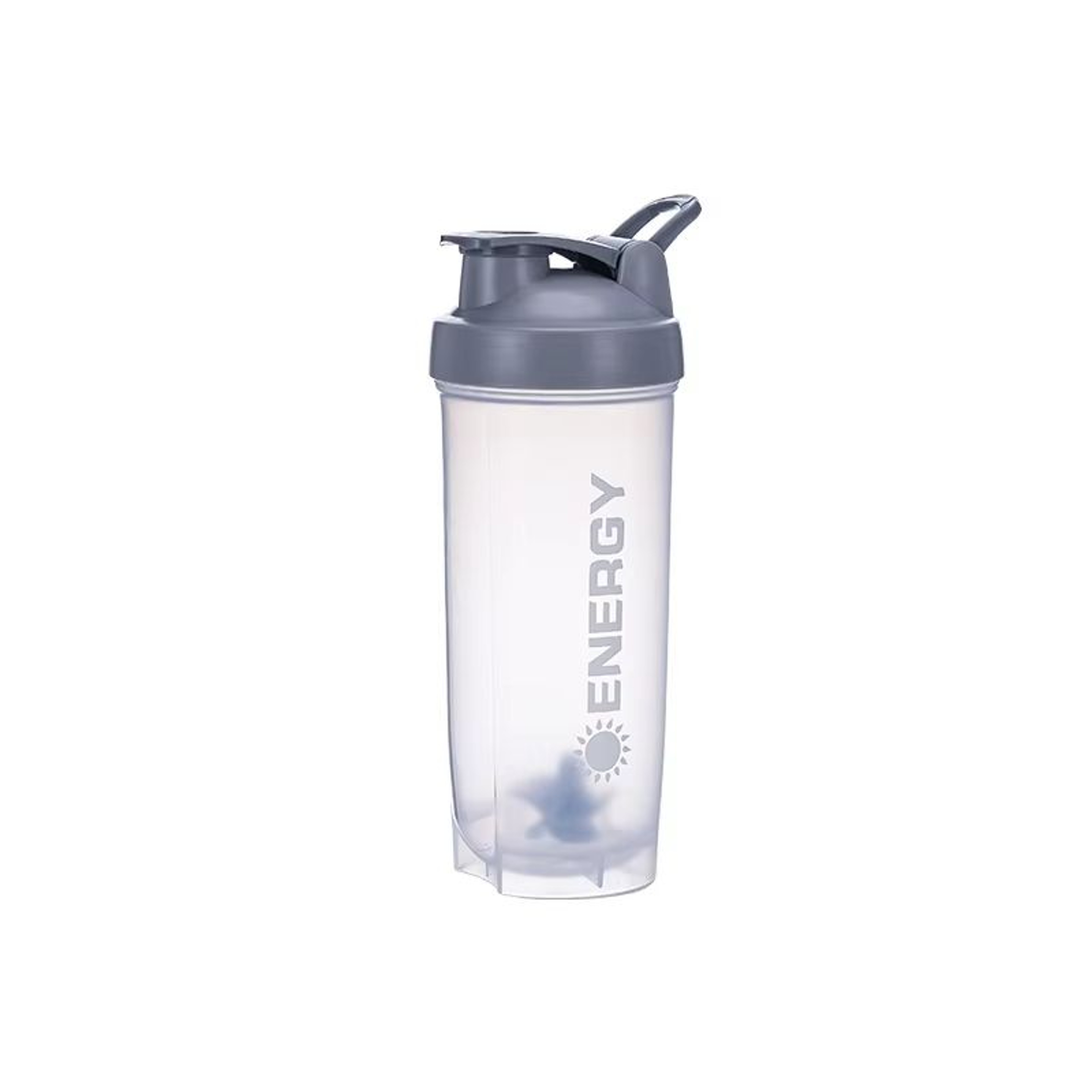 Summer LargeCapacity Shaker Cup  Outdoor Fitness Milkshake Cup ShockResistant With Stirring Ball Sc 7