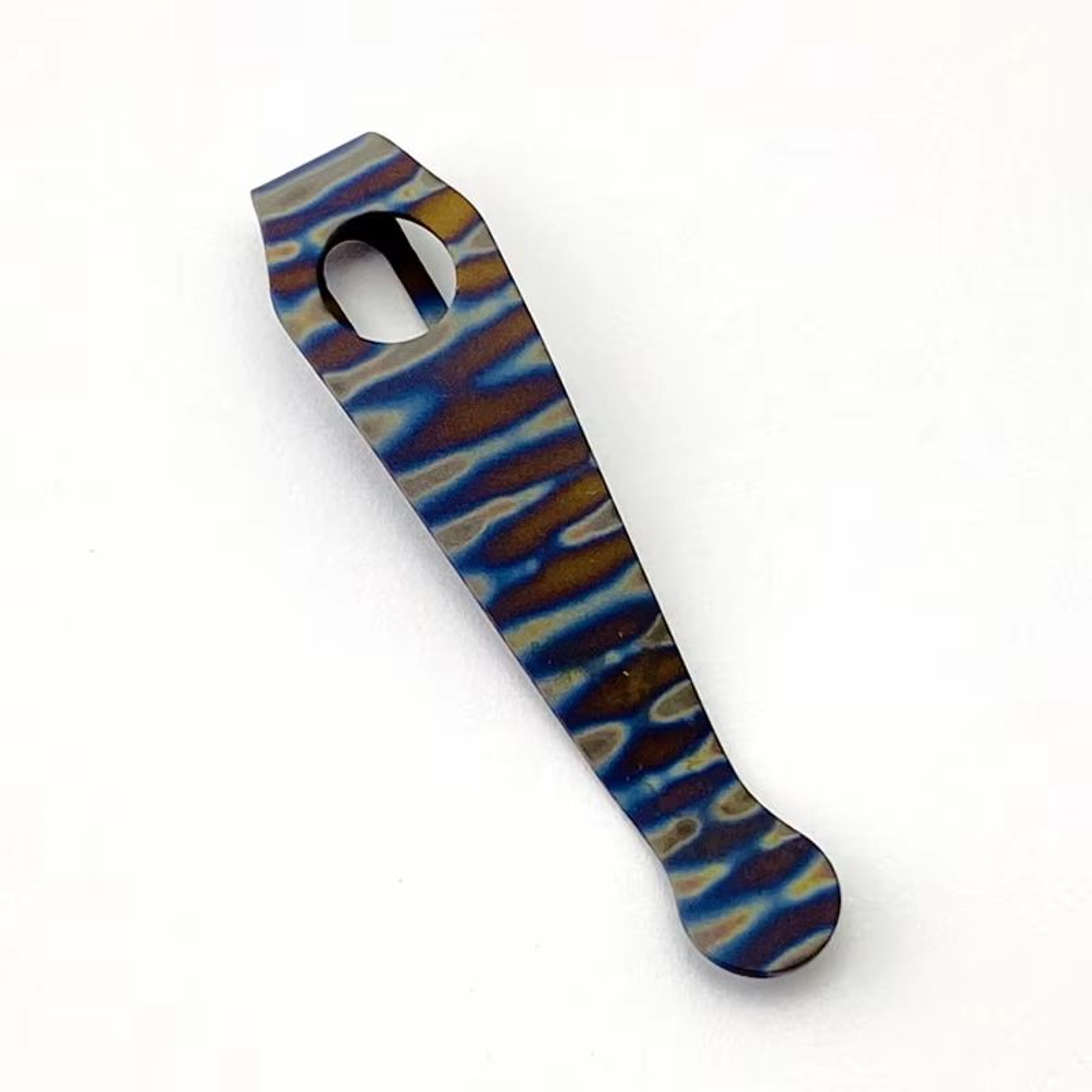 Titanium Pocket Knife Clip – Lightweight Waist Clip Replacement for Para 3 Folding Knife – view 10