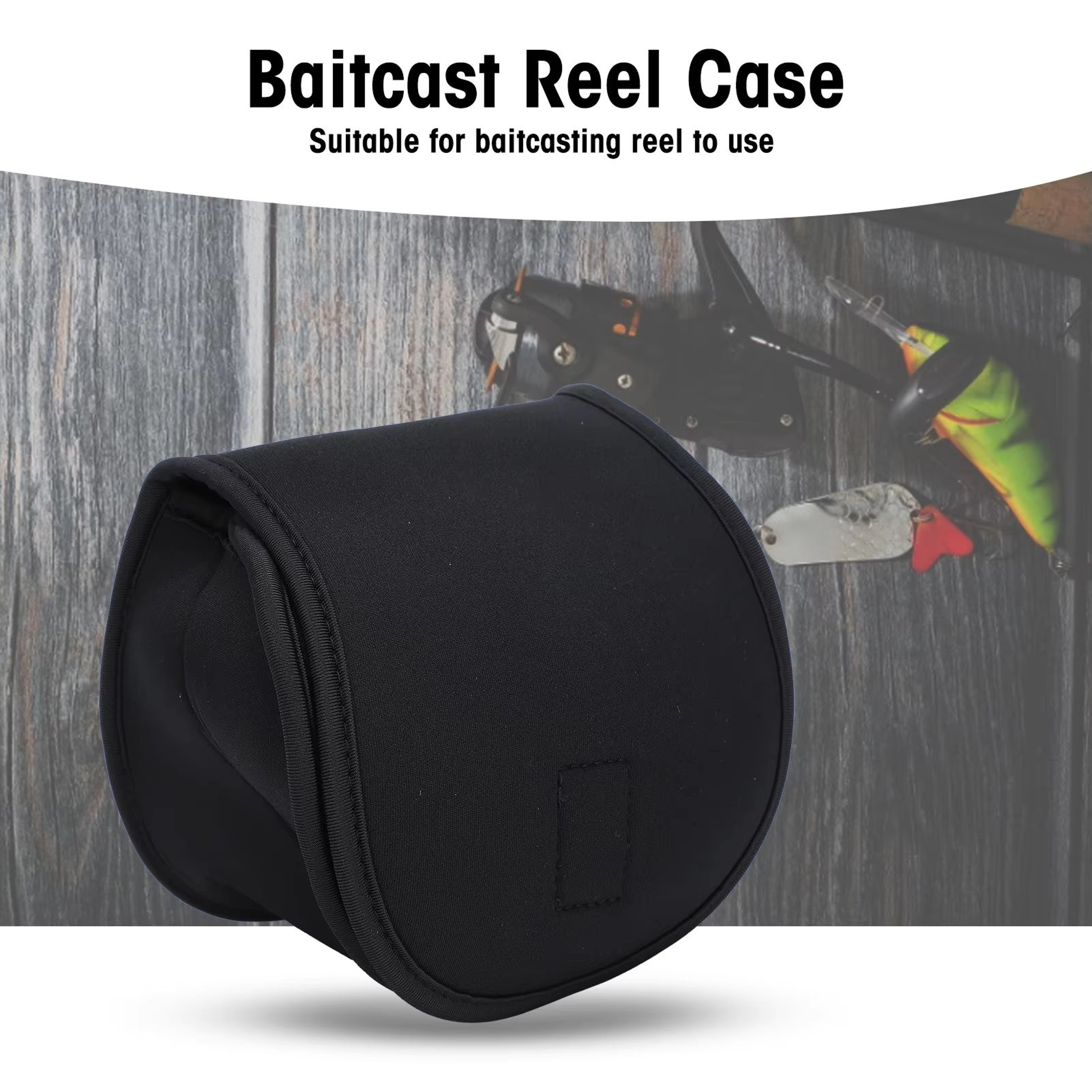 Neoprene Fly Reel Cover  Protective AntiCollision Case For Fly Fishing Reel Storage 0