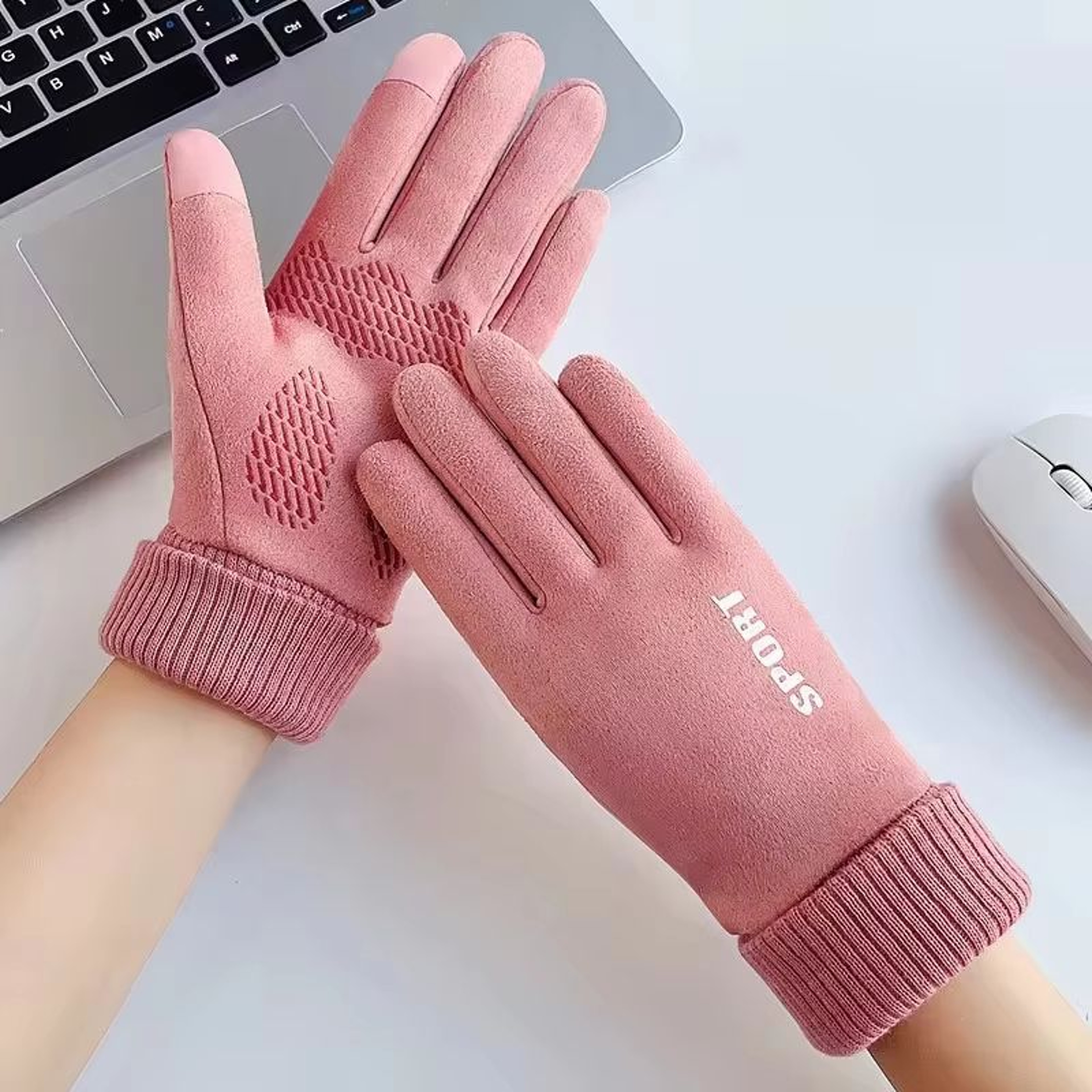 Winter Biker Touchscreen Waterproof Windproof Gloves For Women  Warm Motorcycle And Outdoor Sports  6