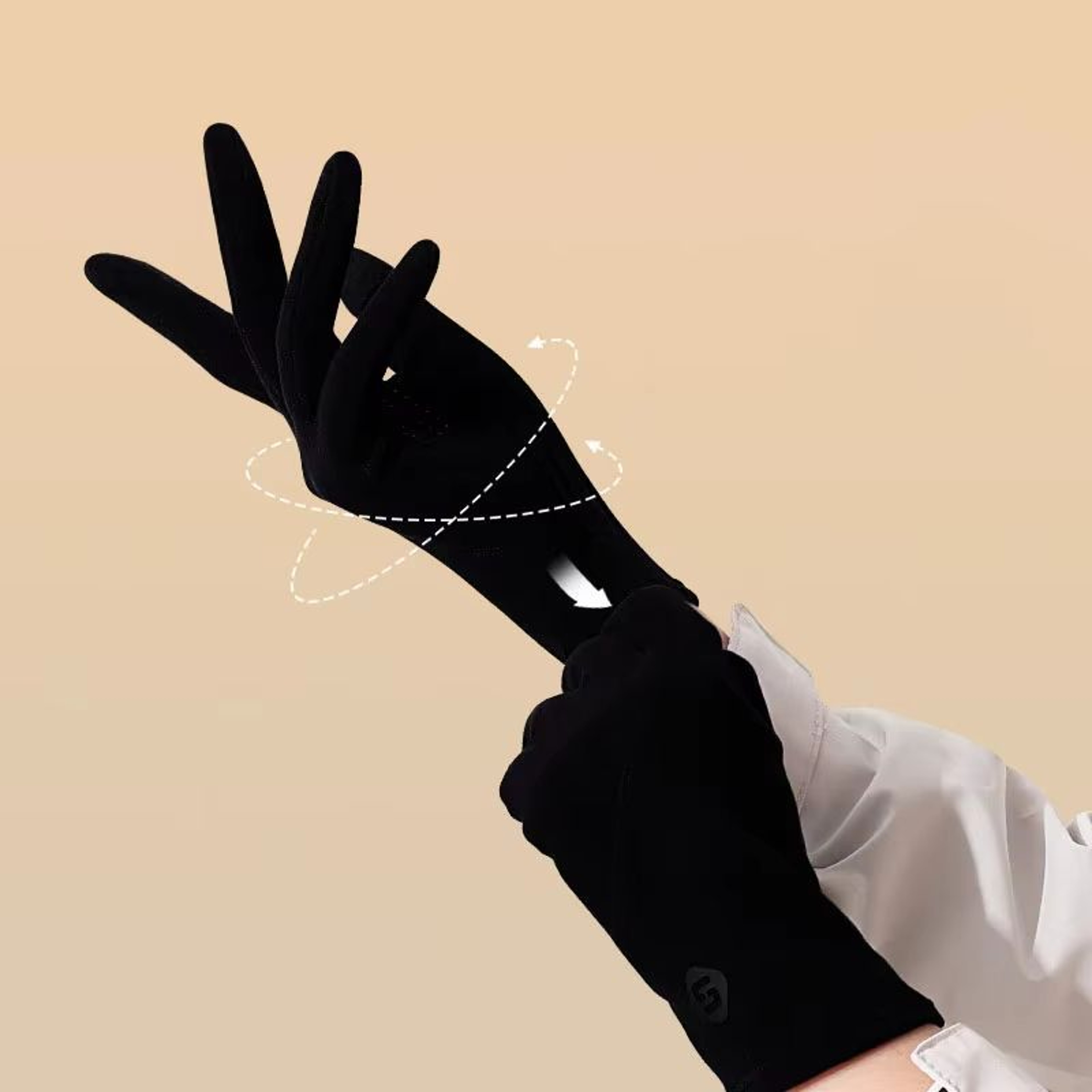 Womens Winter Ski Gloves  TouchScreen Compatible With German Velvet Inner Lining Windproof AntiSlip 5