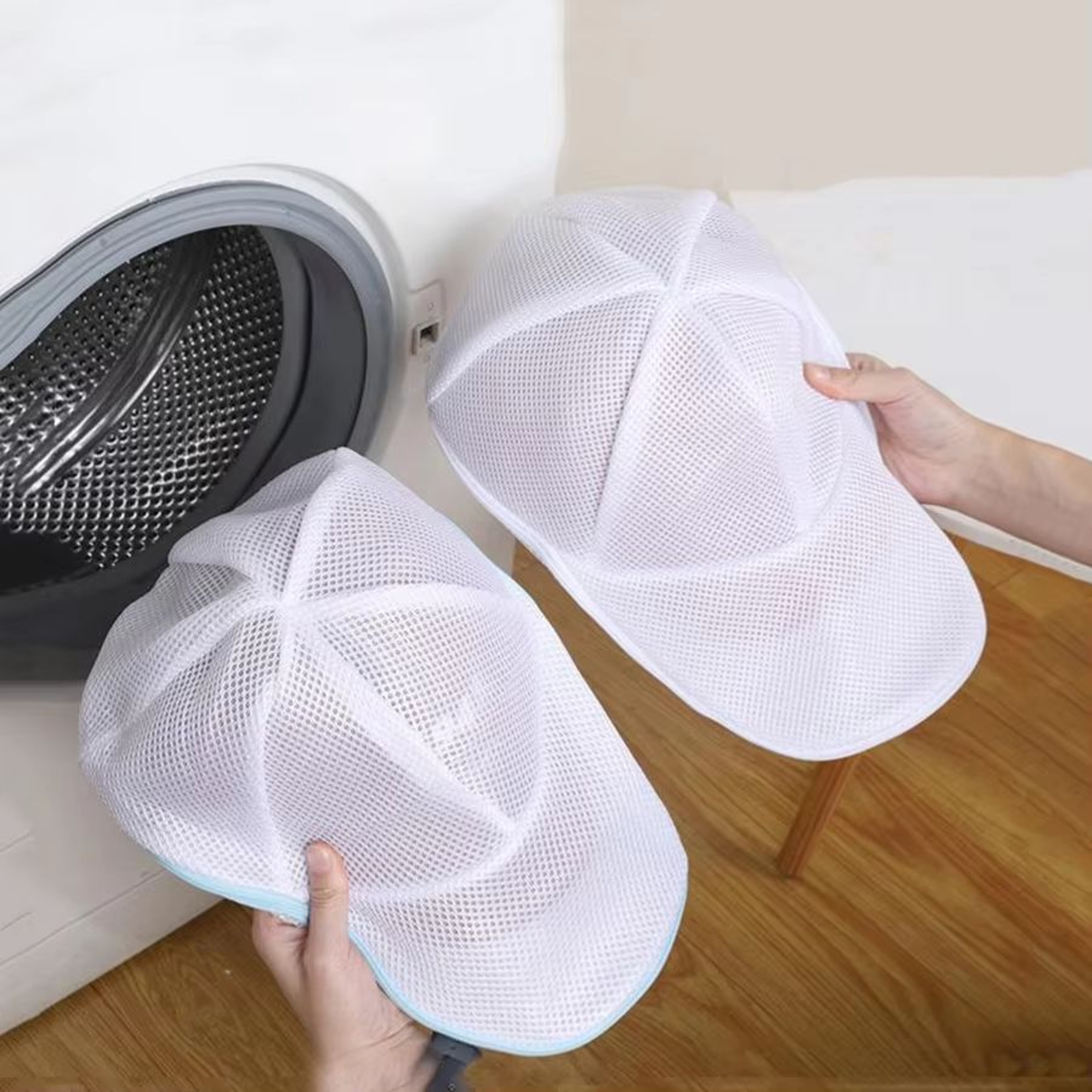 Portable Hat Washer Cage Baseball Cap Cleaner Protector And Shaper For Washing Machine 3