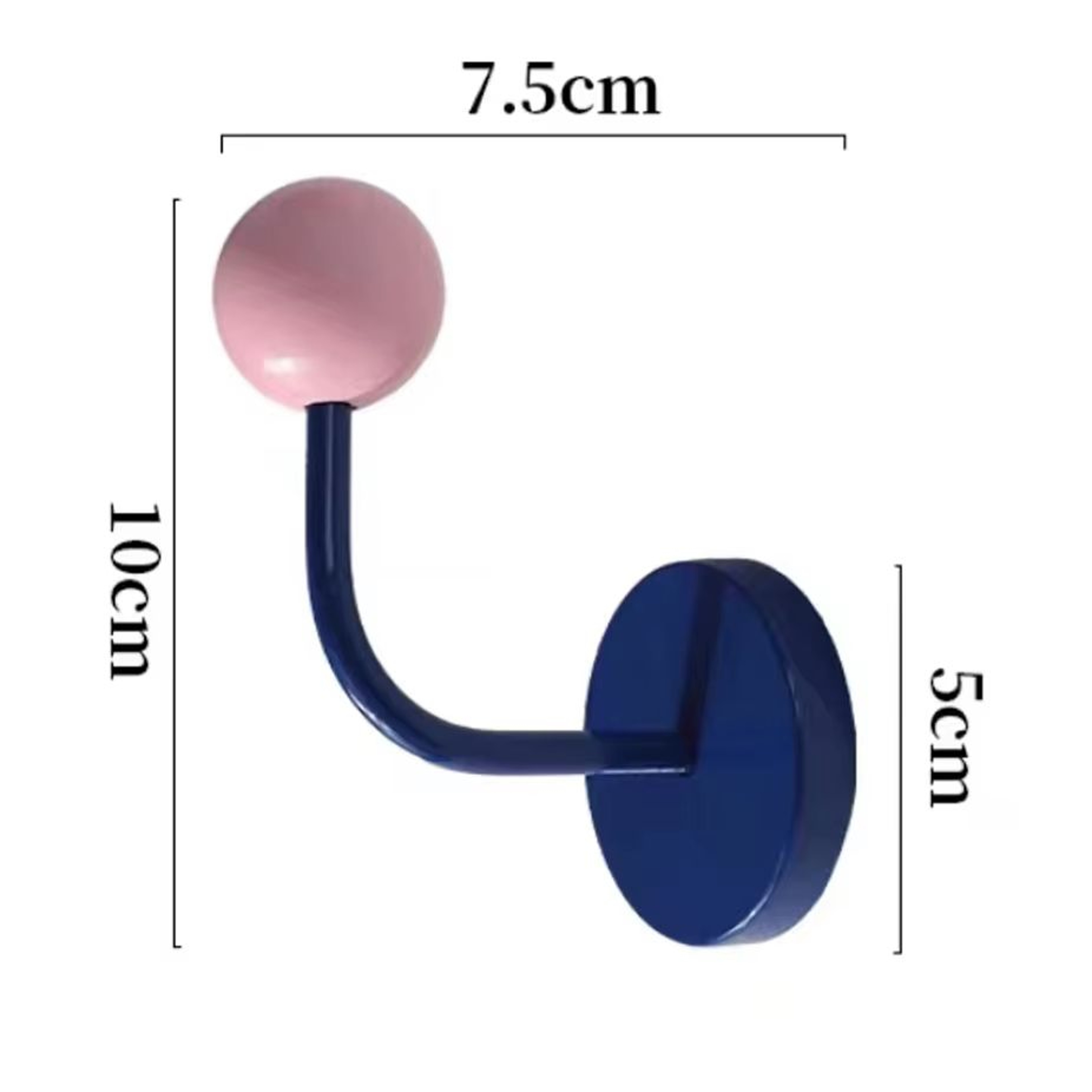 Strong Magnetic Hook No Drill Seamless Bathroom Kitchen Refrigerator Organizer Hanger 6