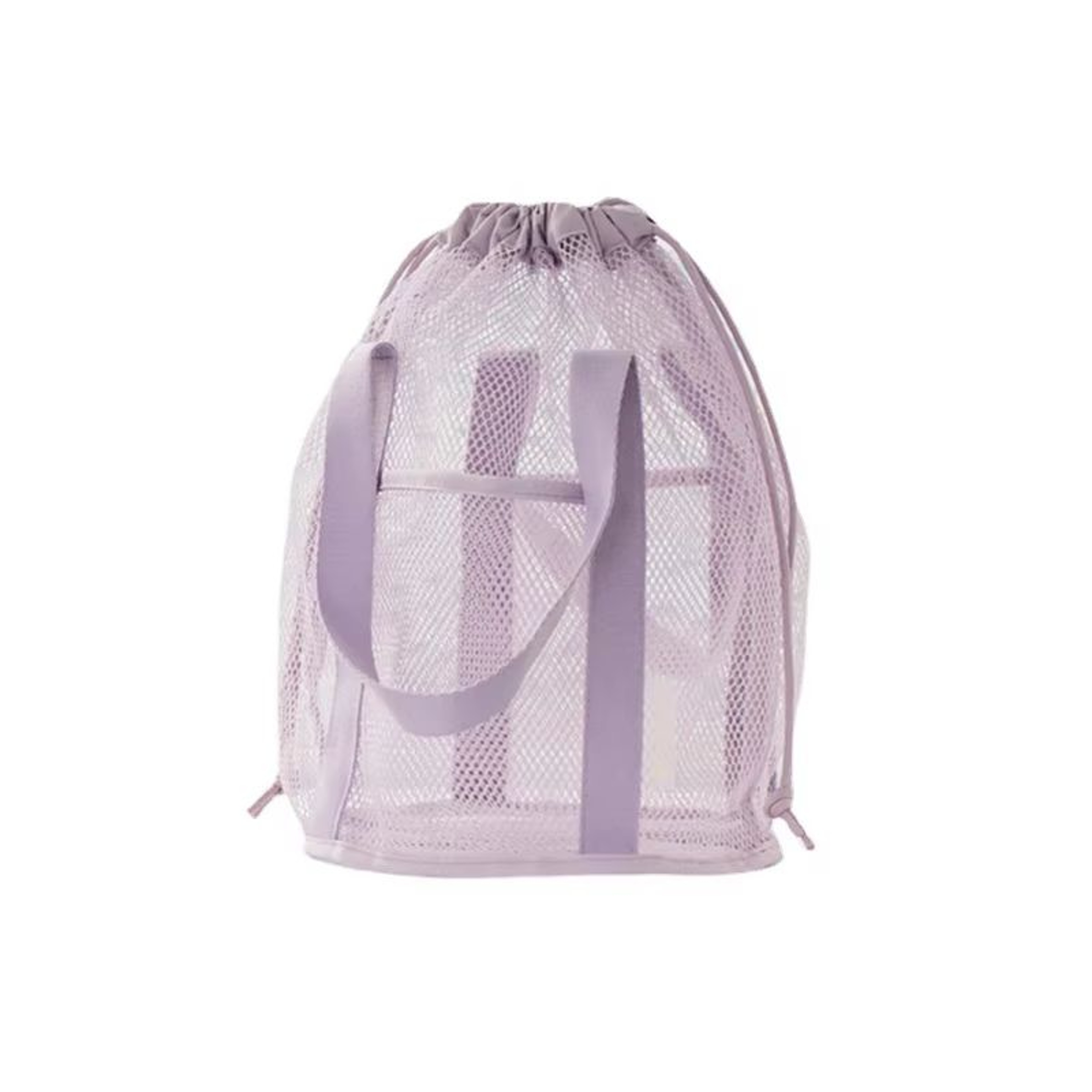 Large Capacity Travel Mesh Cosmetic Bag Set Foldable Organizer Drawstring Pouches 5