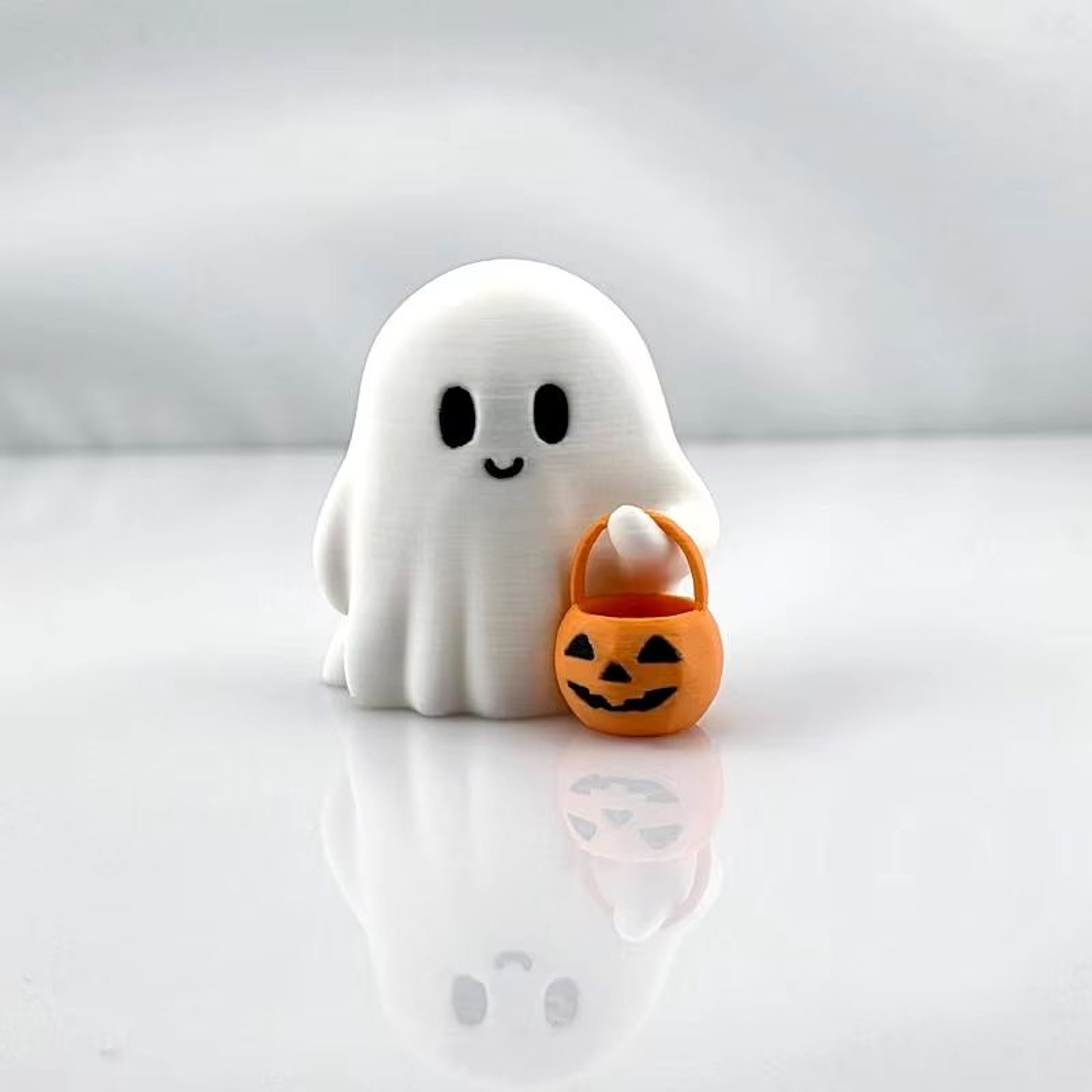 Cute AnimeStyle Pumpkin Statue Halloween Decoration For Living Room  Bedroom 6