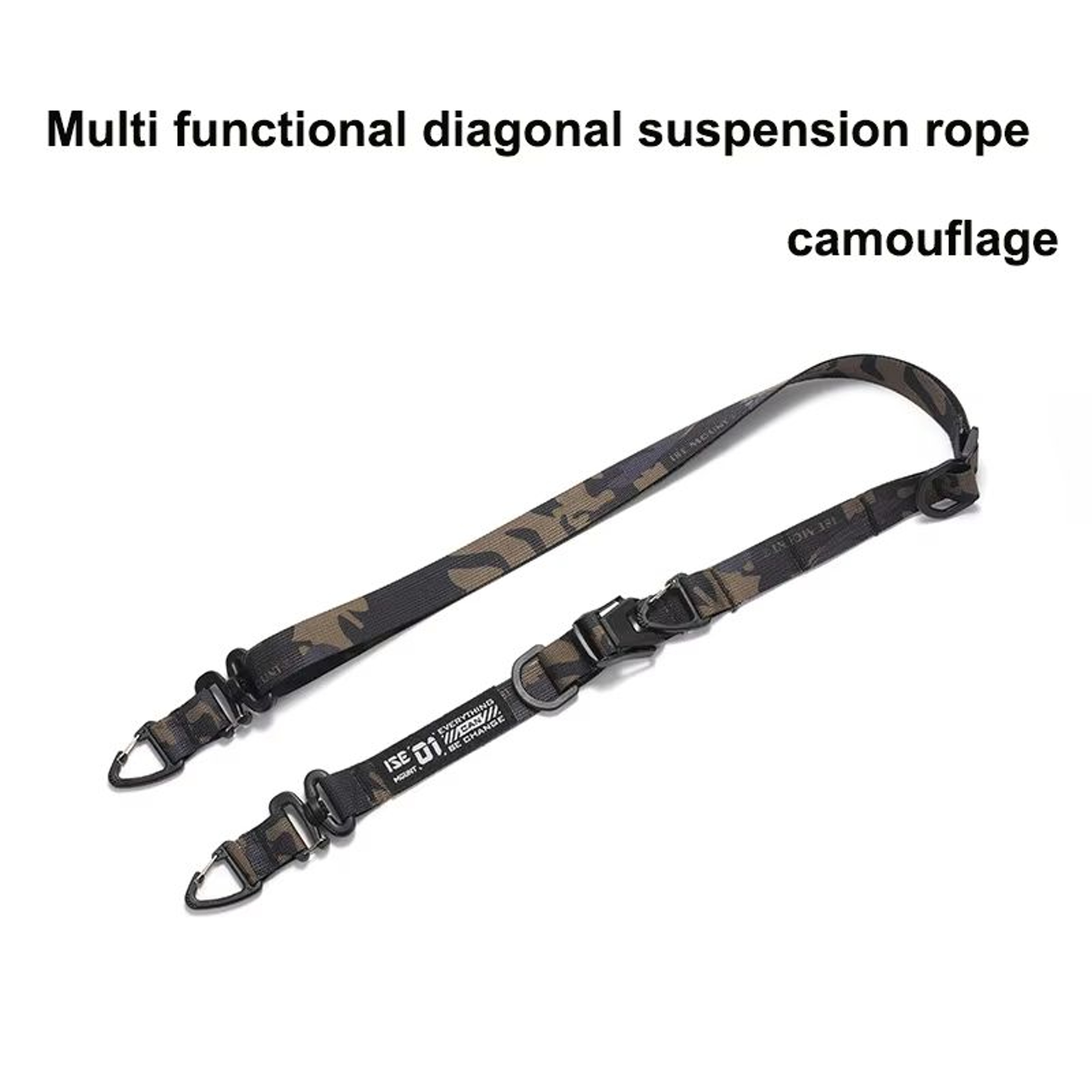 Adjustable Outdoor Crossbody Rope Strap  Multifunctional Diagonal Hanging Backpack Strap 7