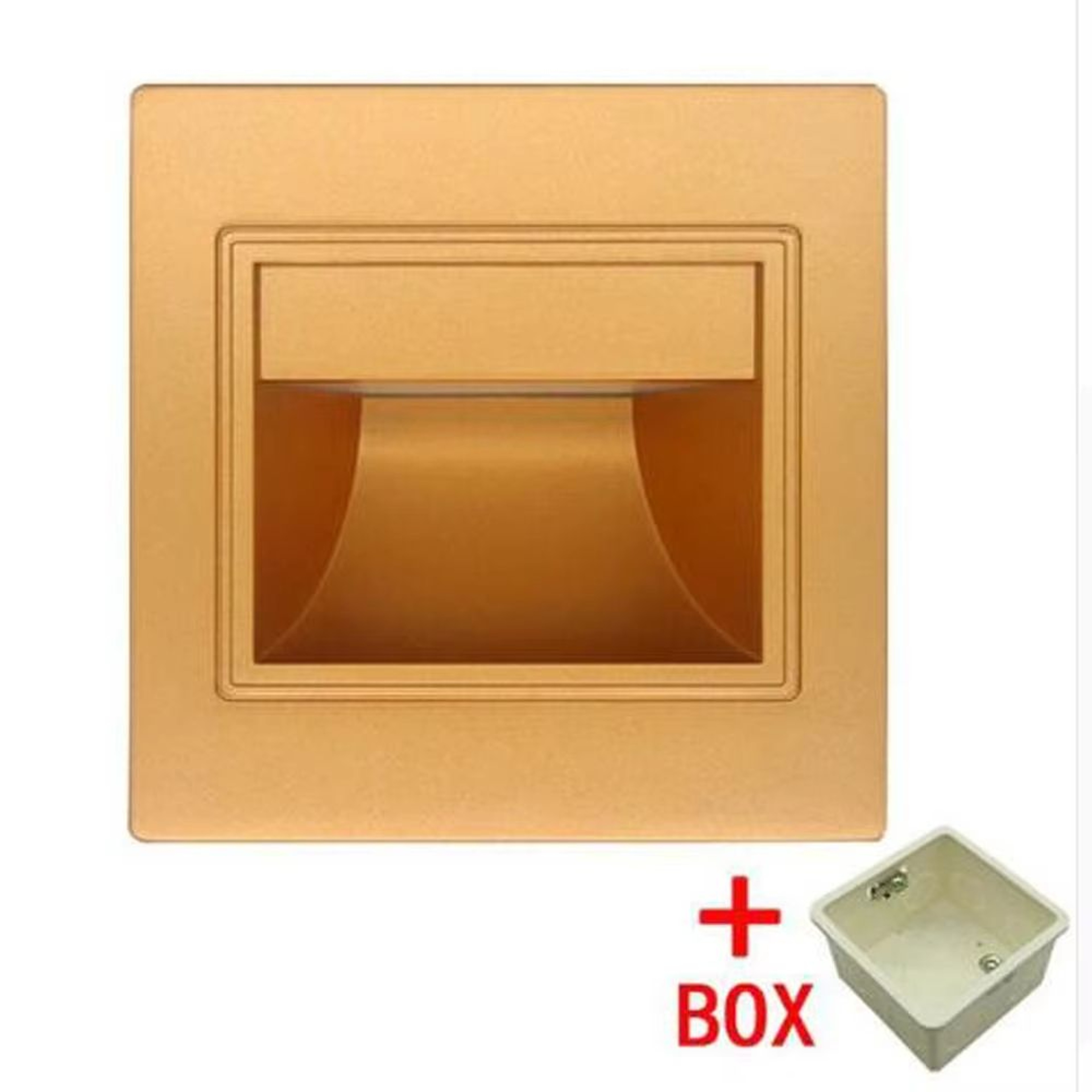 LED Recessed Wall Stair Light  Indoor Nightlight For Staircase Hallway Kitchen  Bedroom 10