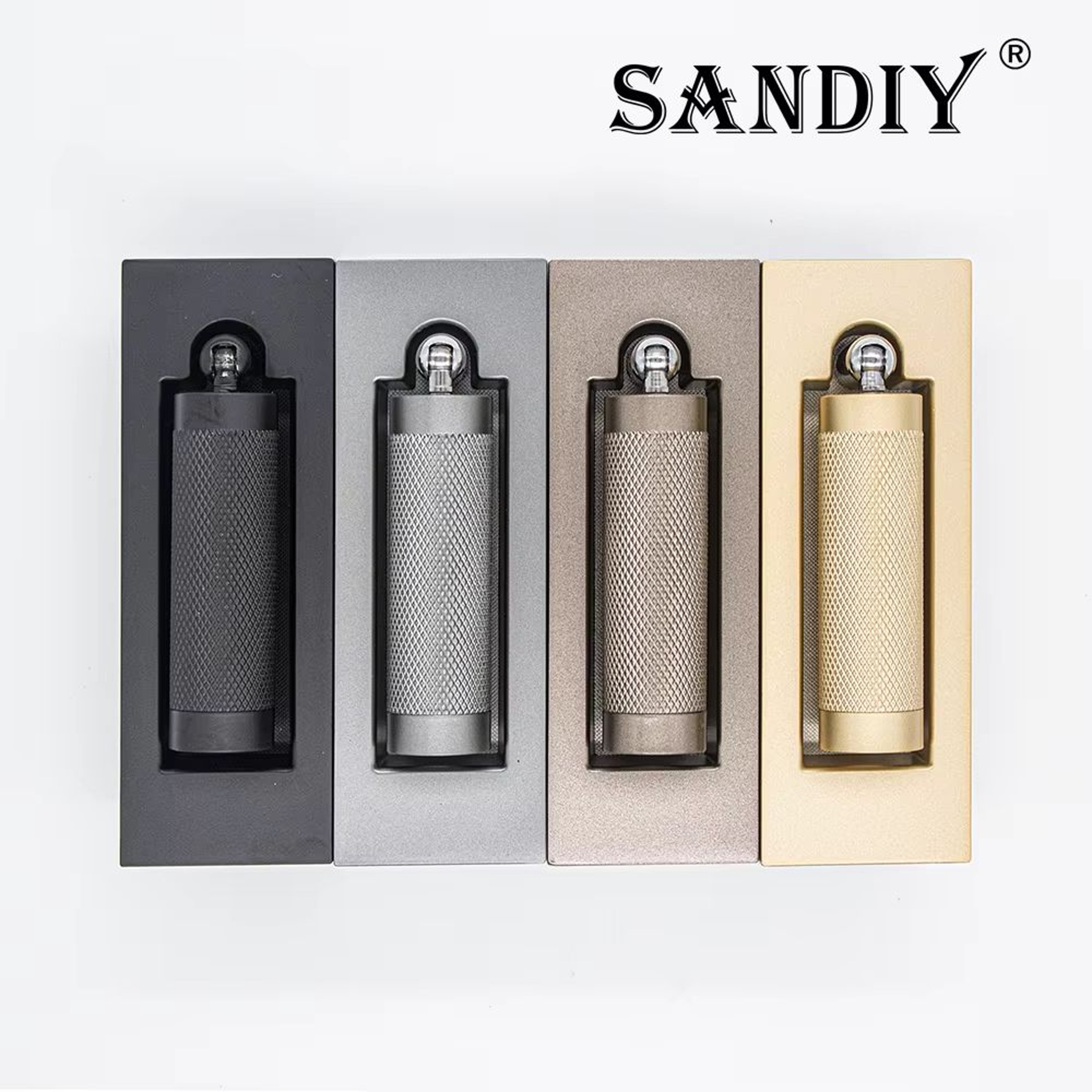 SANDIY Gold Bedside Wall Lamp With Switch  Rotatable Nordic Reading Light Sconce 2