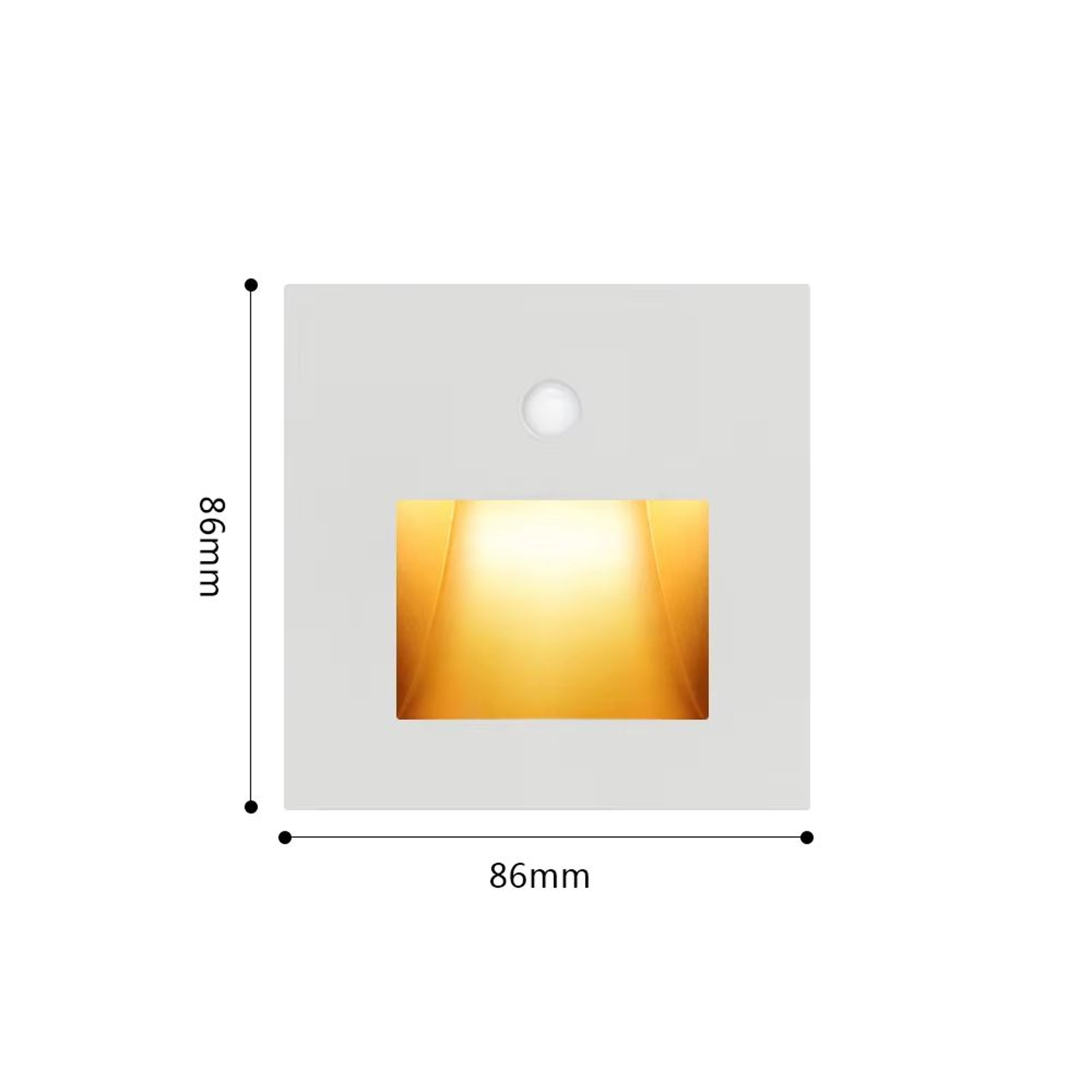 Smart PIR Motion Sensor Wall Lamp LED Nightlight For Indoor Staircase  Room 6