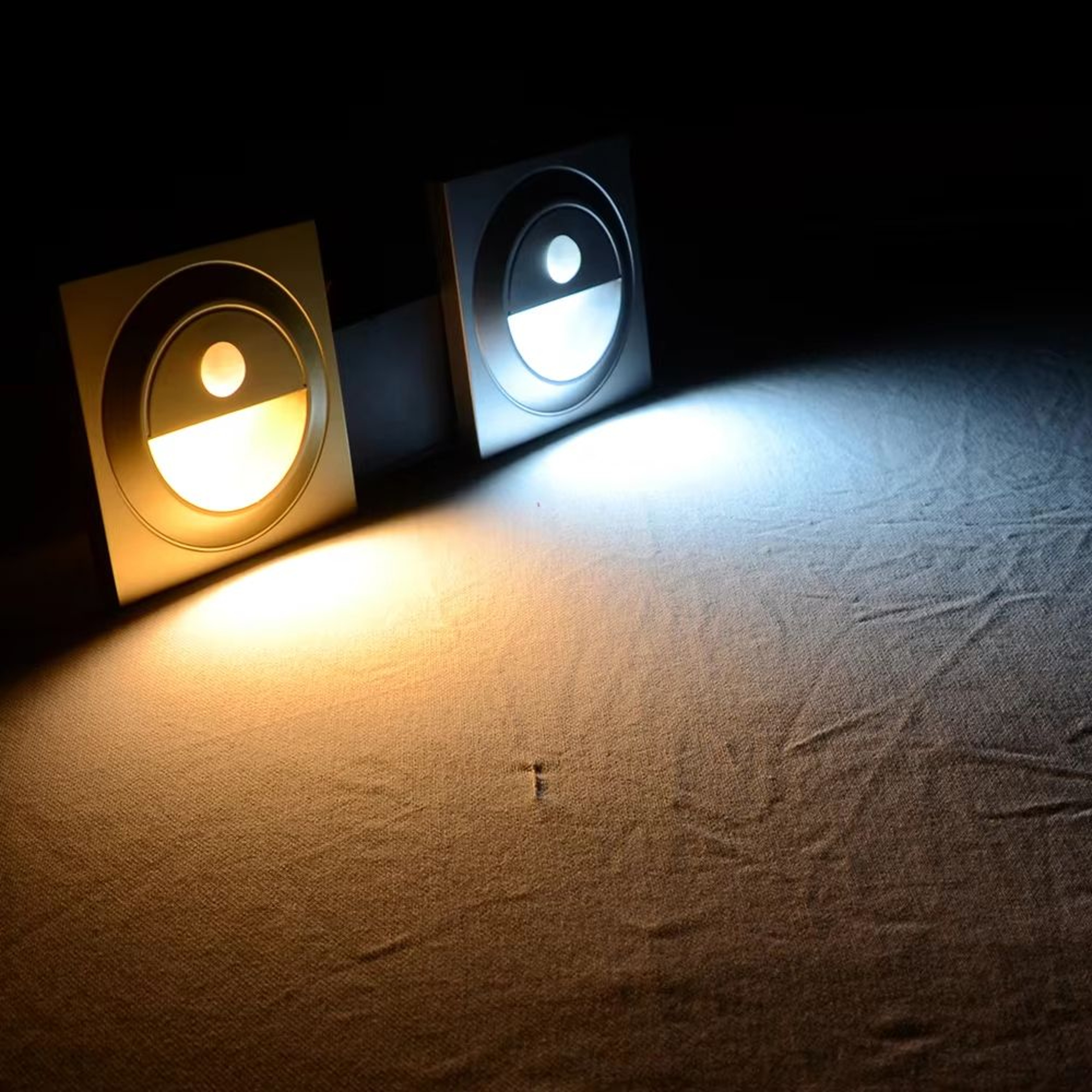 Smart Motion Sensor LED Step  Stair Wall Light Recessed Sconce 5