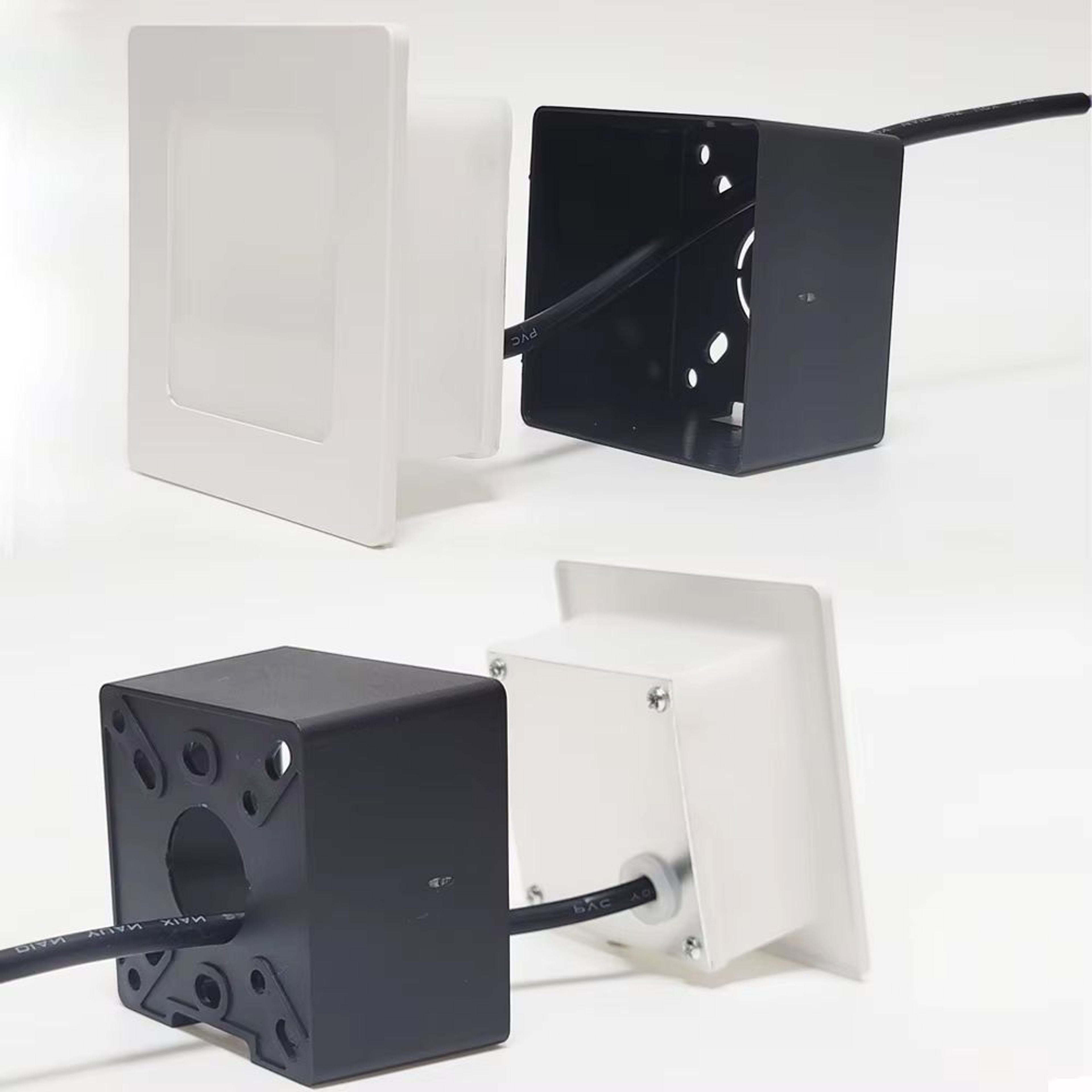 Recessed 3W LED Step  Wall Light With Mounting Box For Indoor  Outdoor Use 1