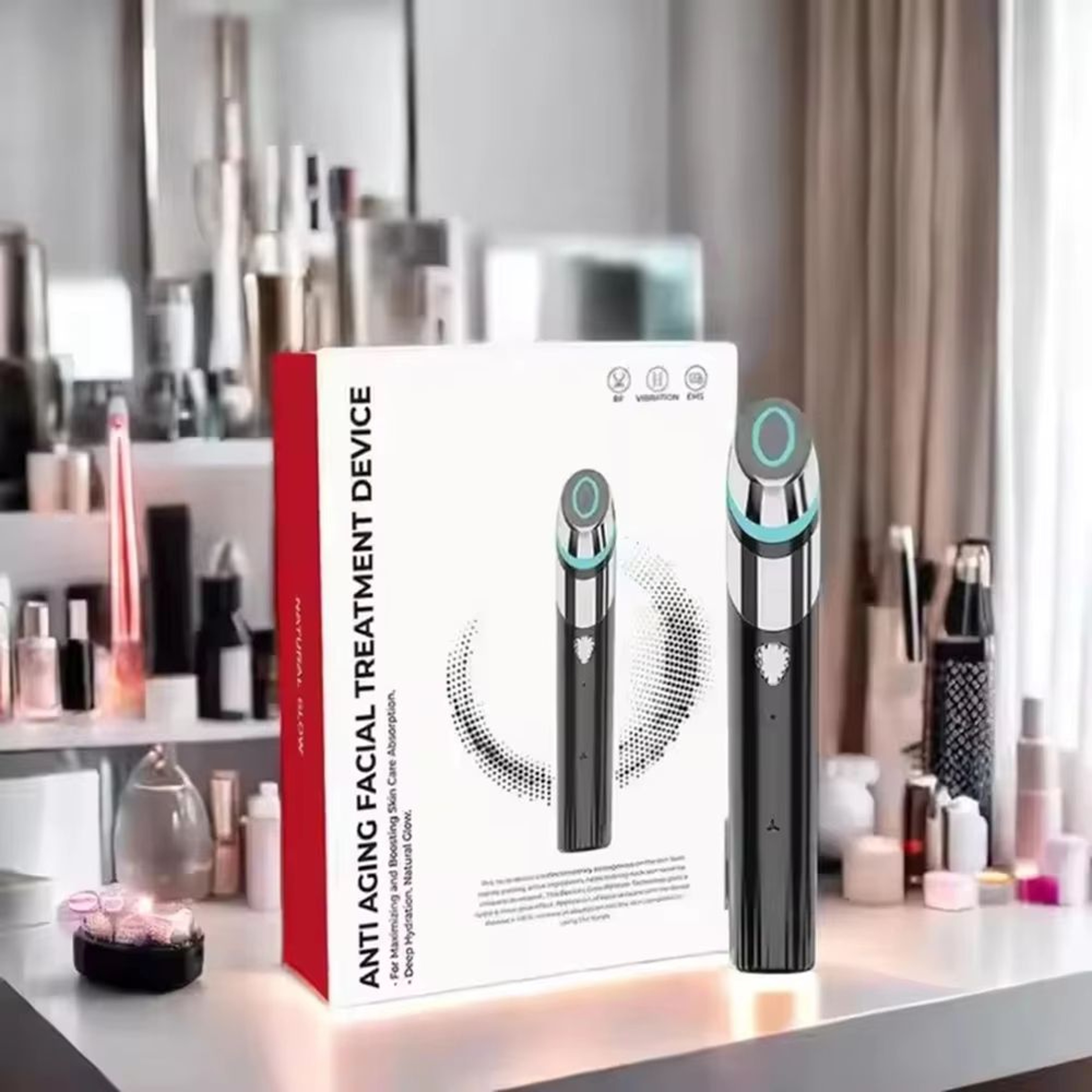 AgeR Booster H Facial Skin Care Device With Anti Aging Microcurrent Lift For Home Beauty Therapy 5