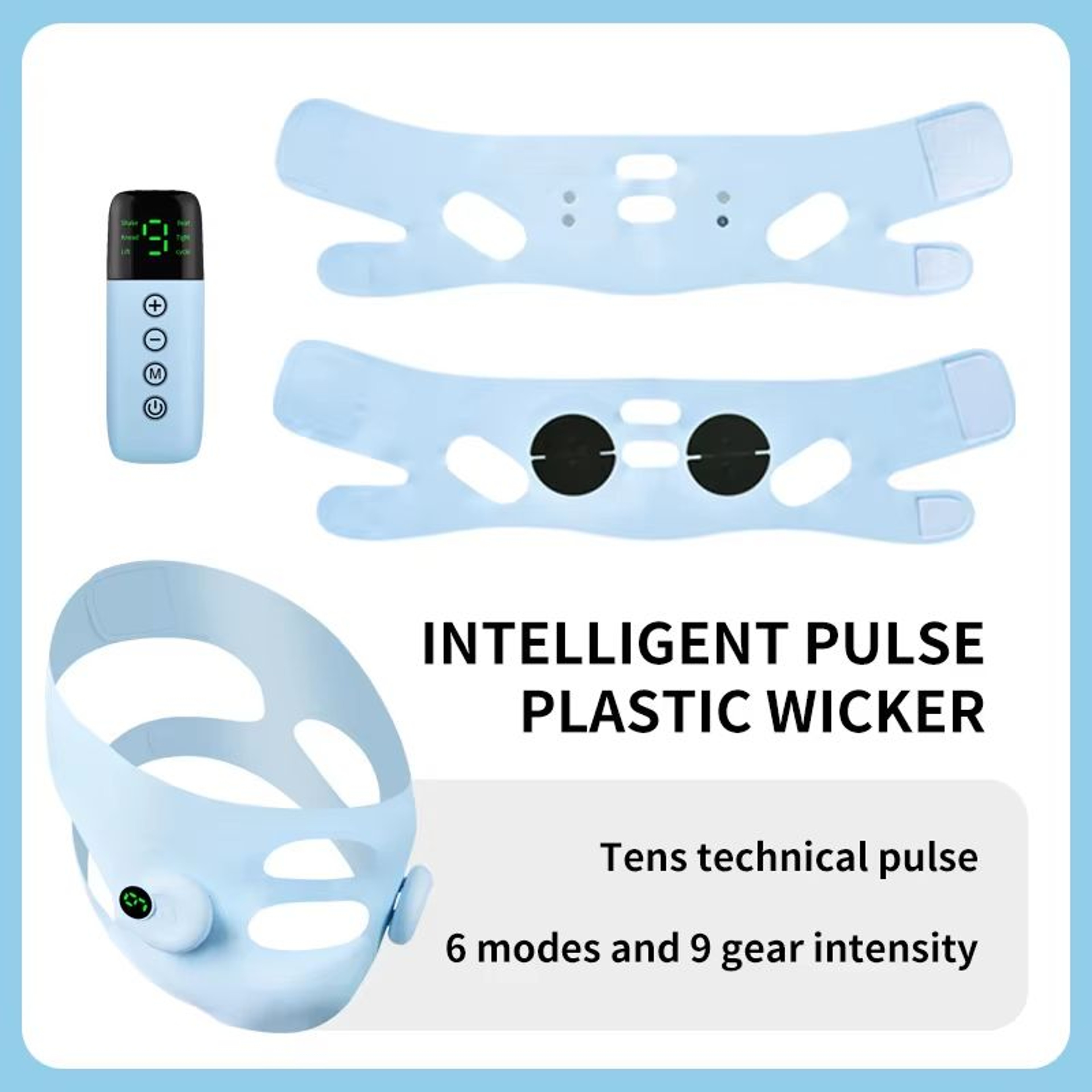 Smart Pulse EMS Microcurrent Face Shaping Beauty Device For Skin Tightening And AntiWrinkle Care 5