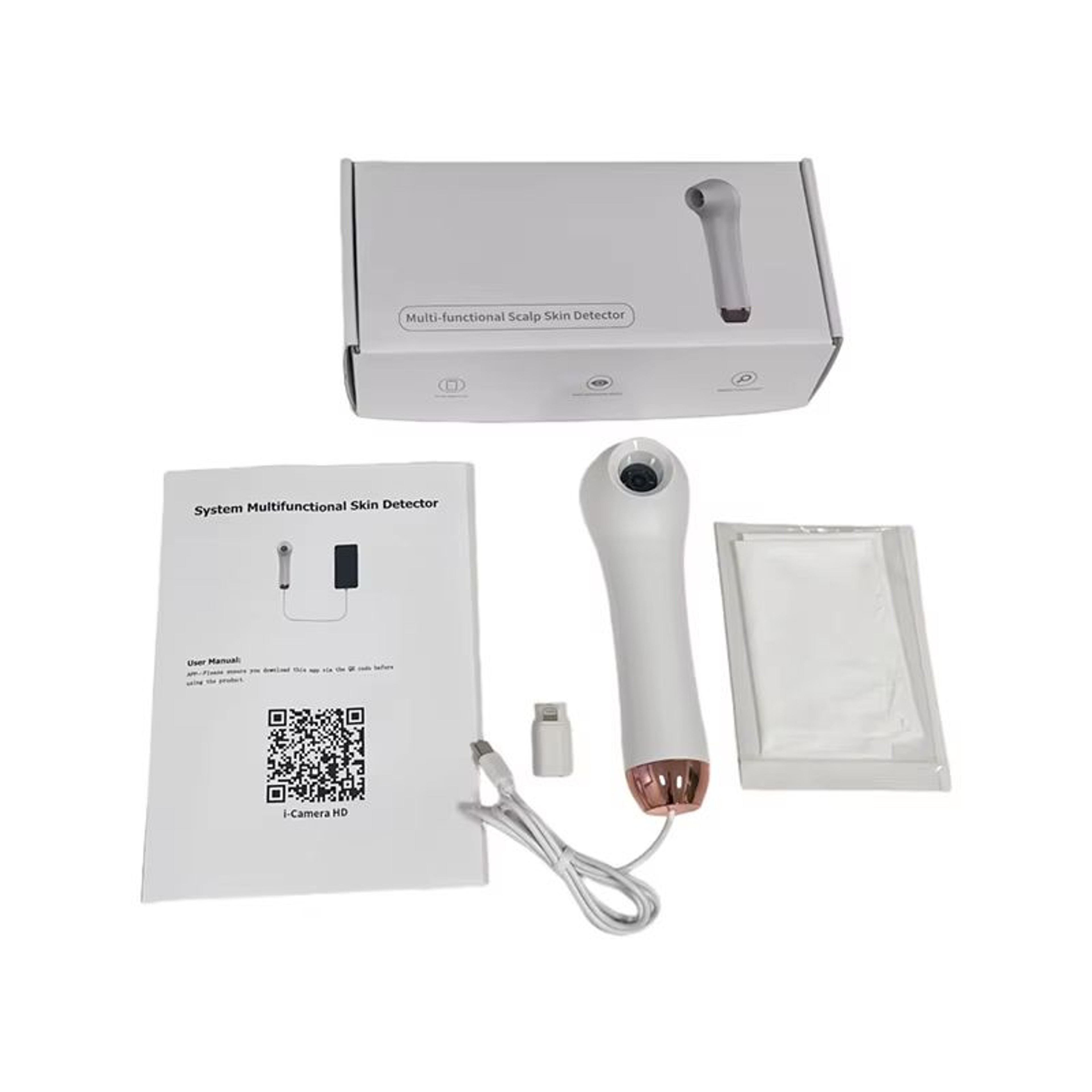 2025 HD Scalp And Skin Analyzer With Hair Follicle Detection And MedicalGrade Magnifier 5