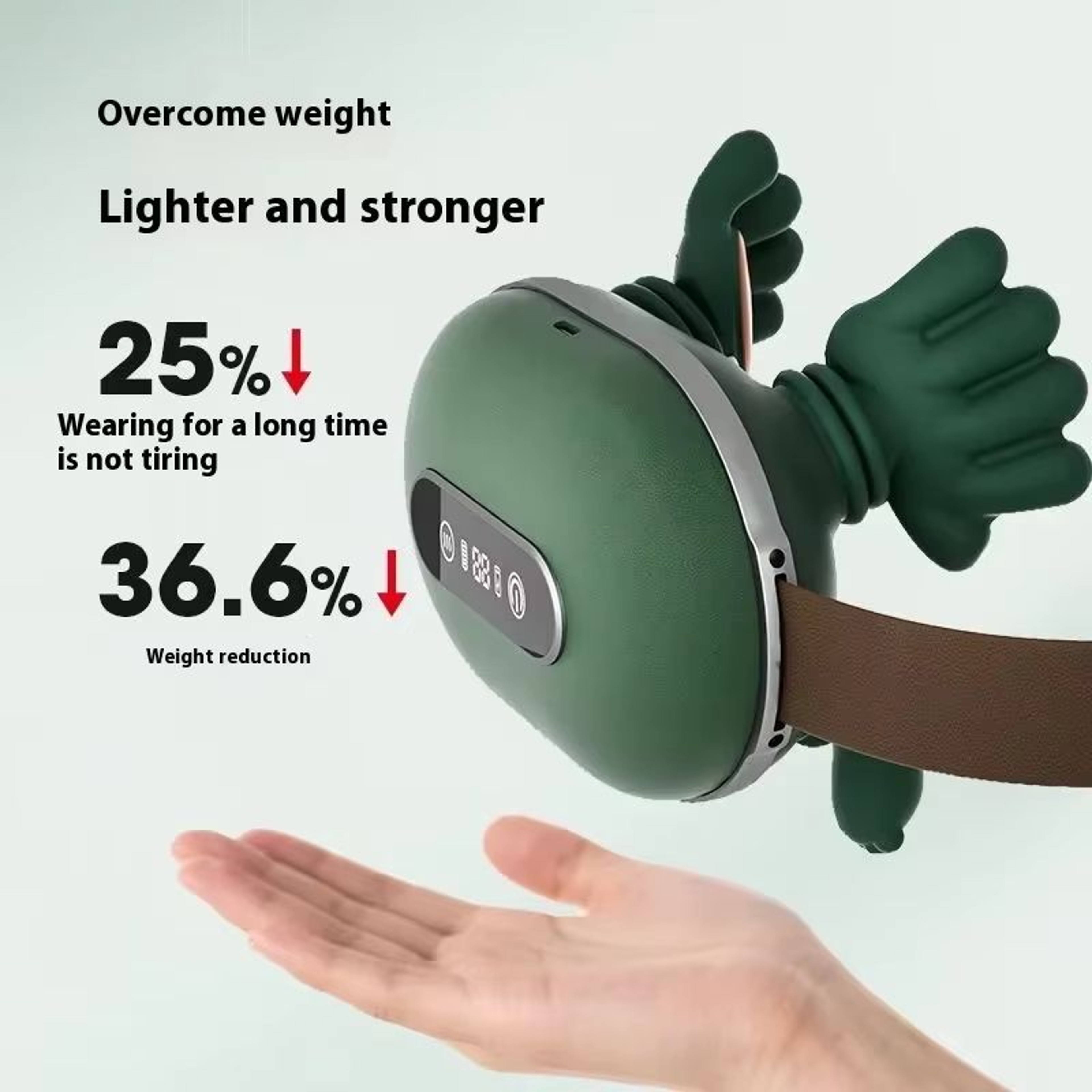 Wireless Bionic Finger Neck  Shoulder Massager For Deep Muscle Relief 4