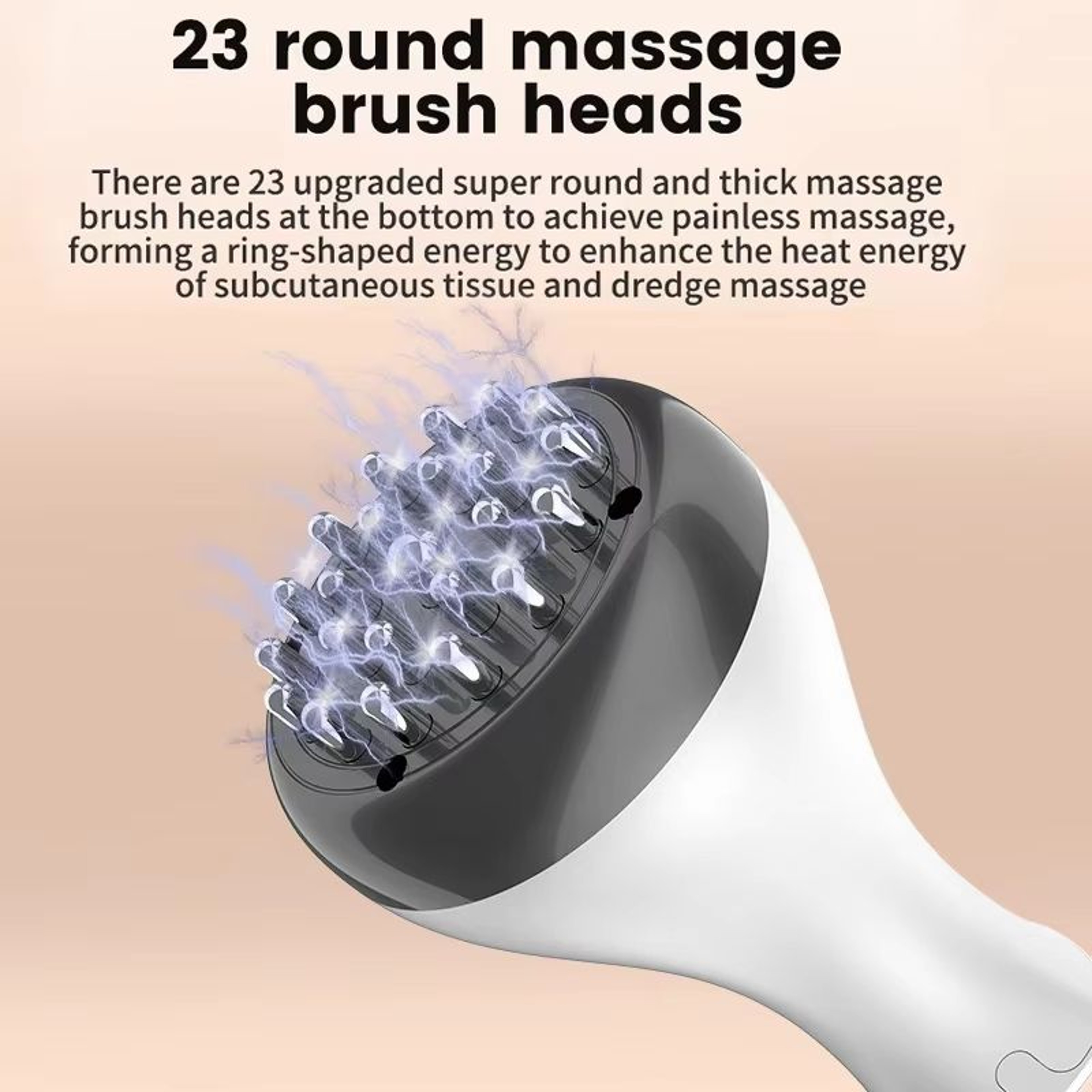 Electric Meridian Gua Sha Body Massager With Microcurrent Vibrate  Hot Compress Therapy 5