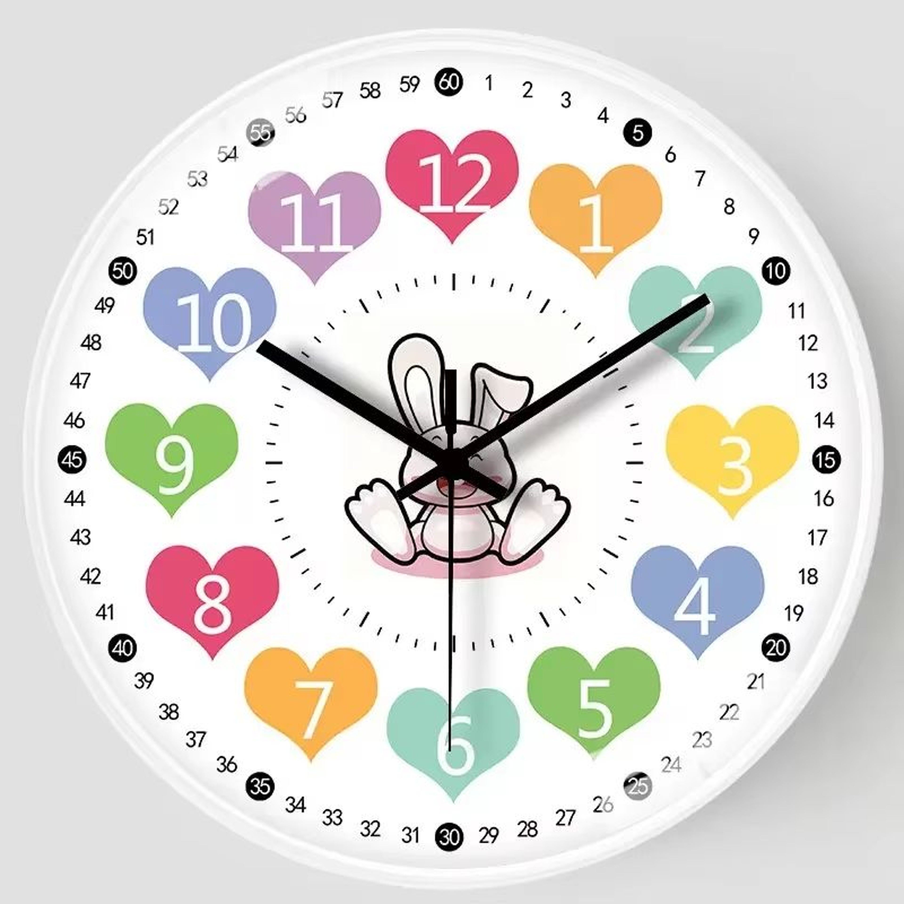 8Inch Silent NonTicking Wall Clock For Home And Office 10