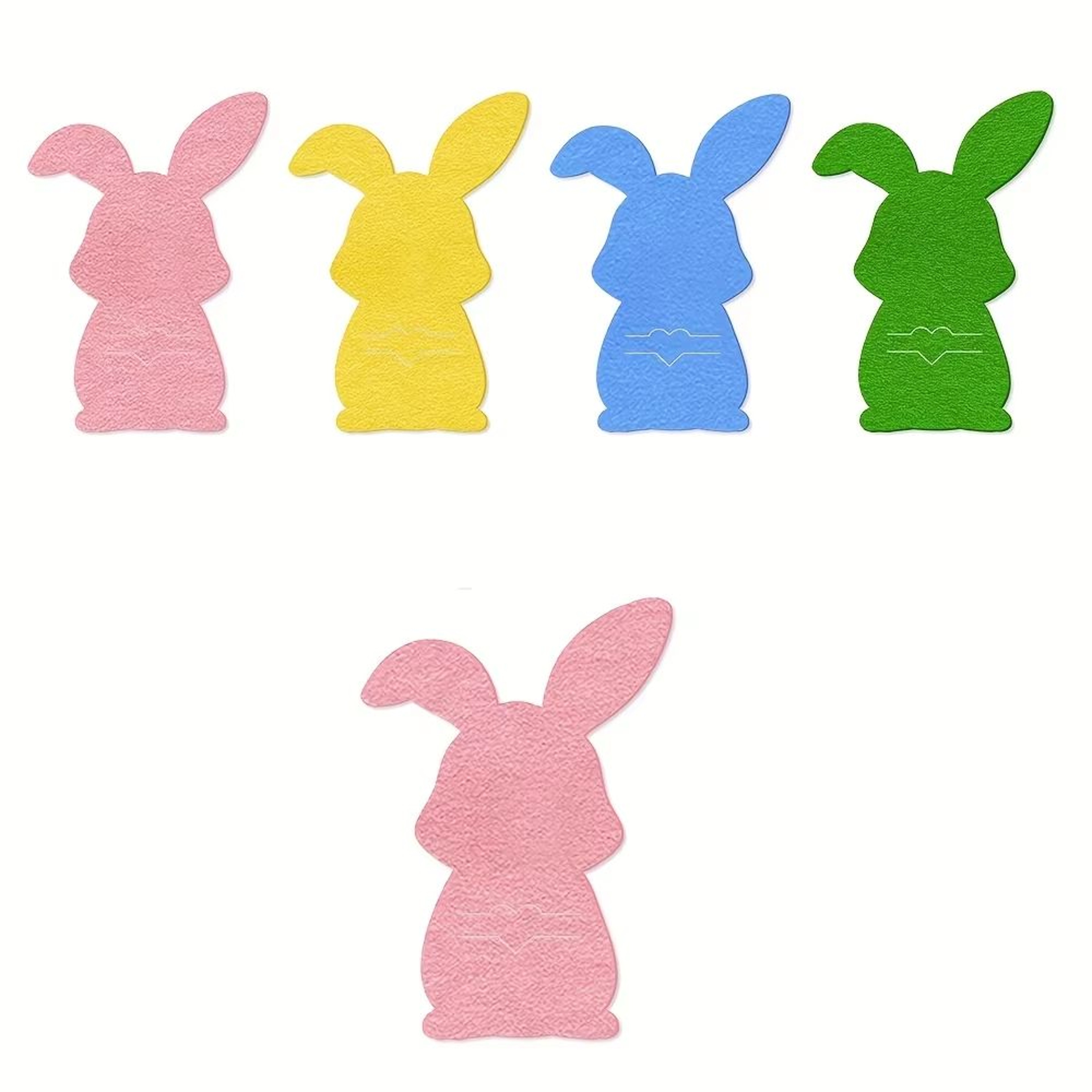 16Piece Easter Tableware Decoration Set Knife And Fork Bags For Festive Easter Table Decor 3