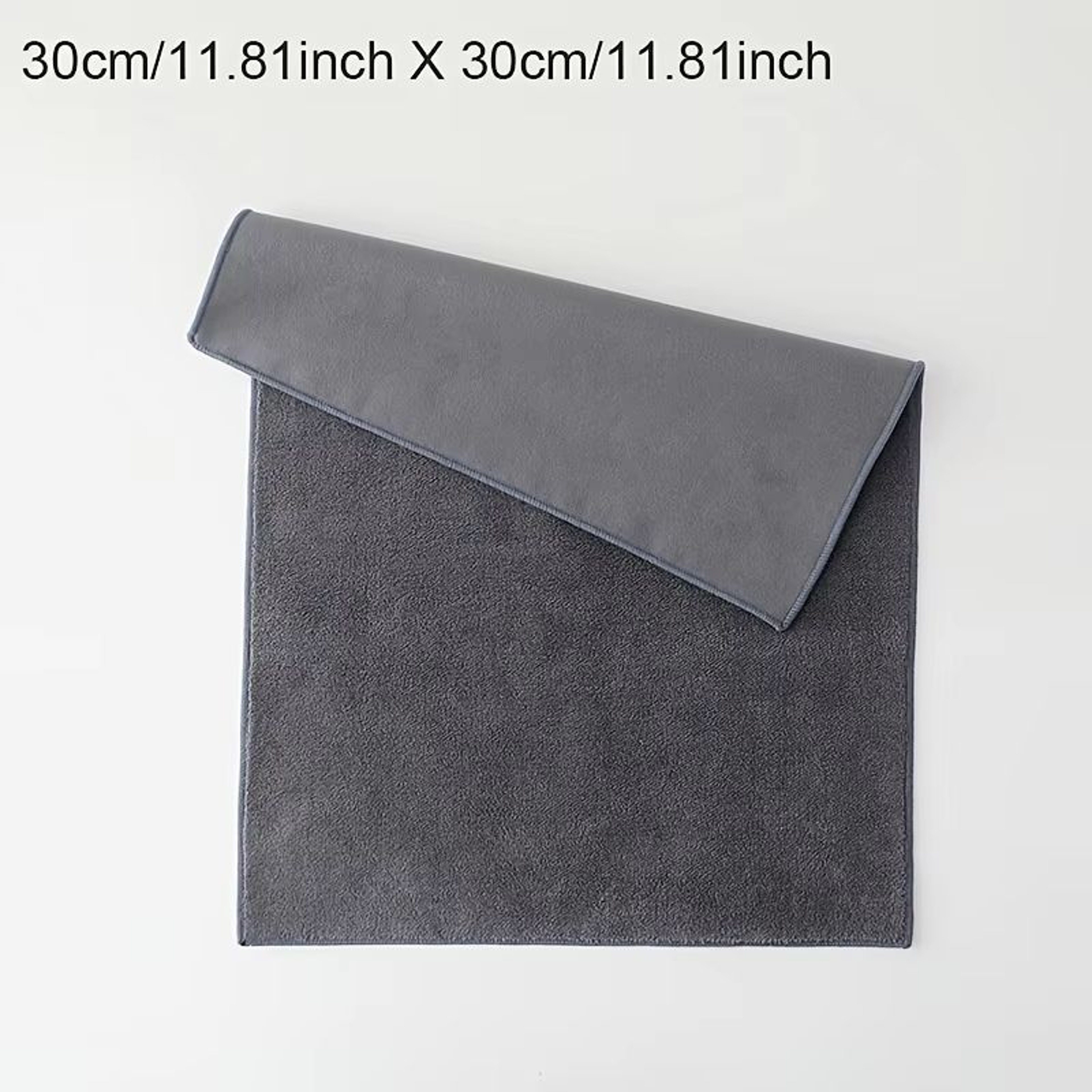 2PCS Coral Fleece Car Wash Drying Towel DoubleSided Absorbent Double Sided Microfiber Towel For Mir 6