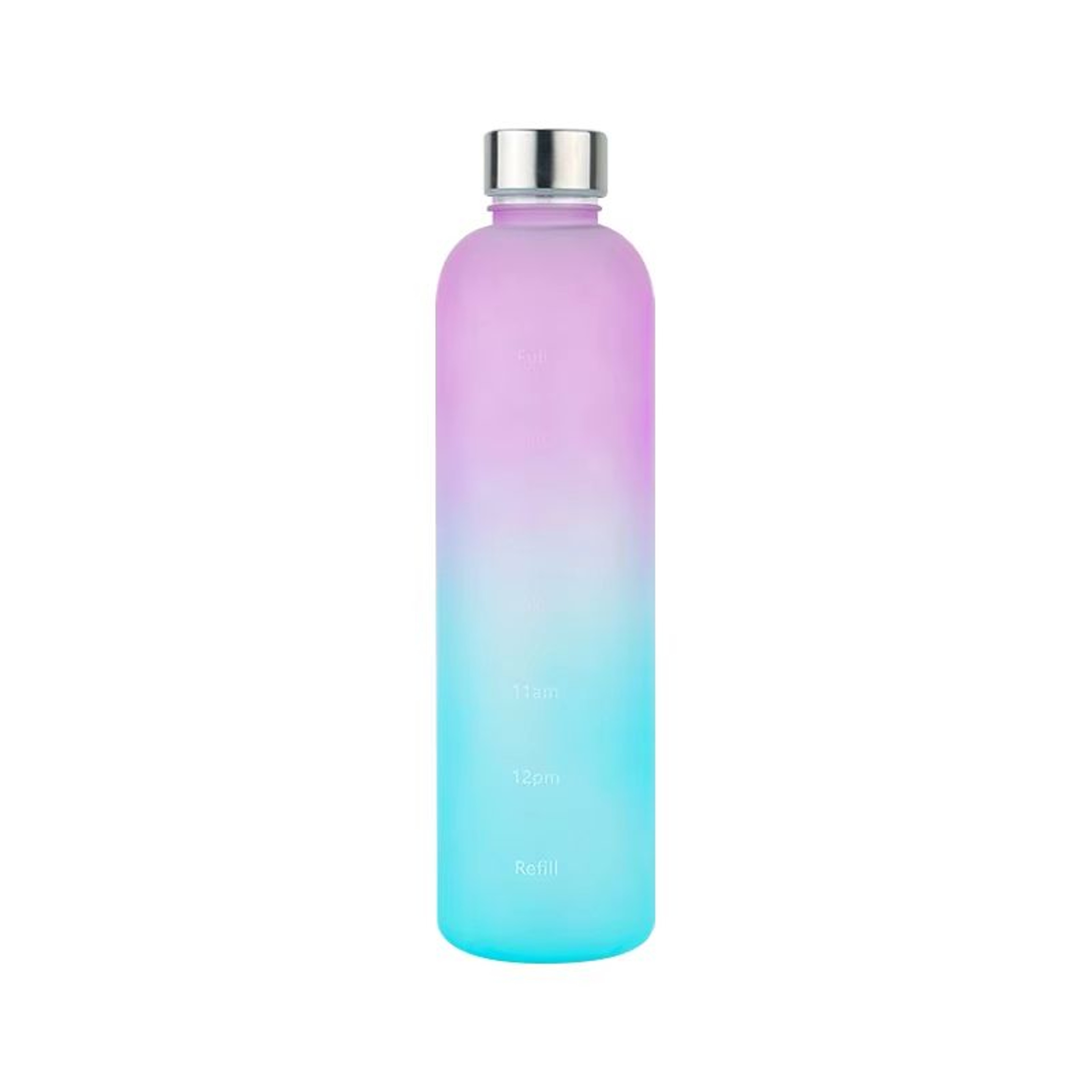 1L Water Bottle With Time Marker Leakproof Frosted Sports Bottle For Gym Fitness Outdoor And Travel 8