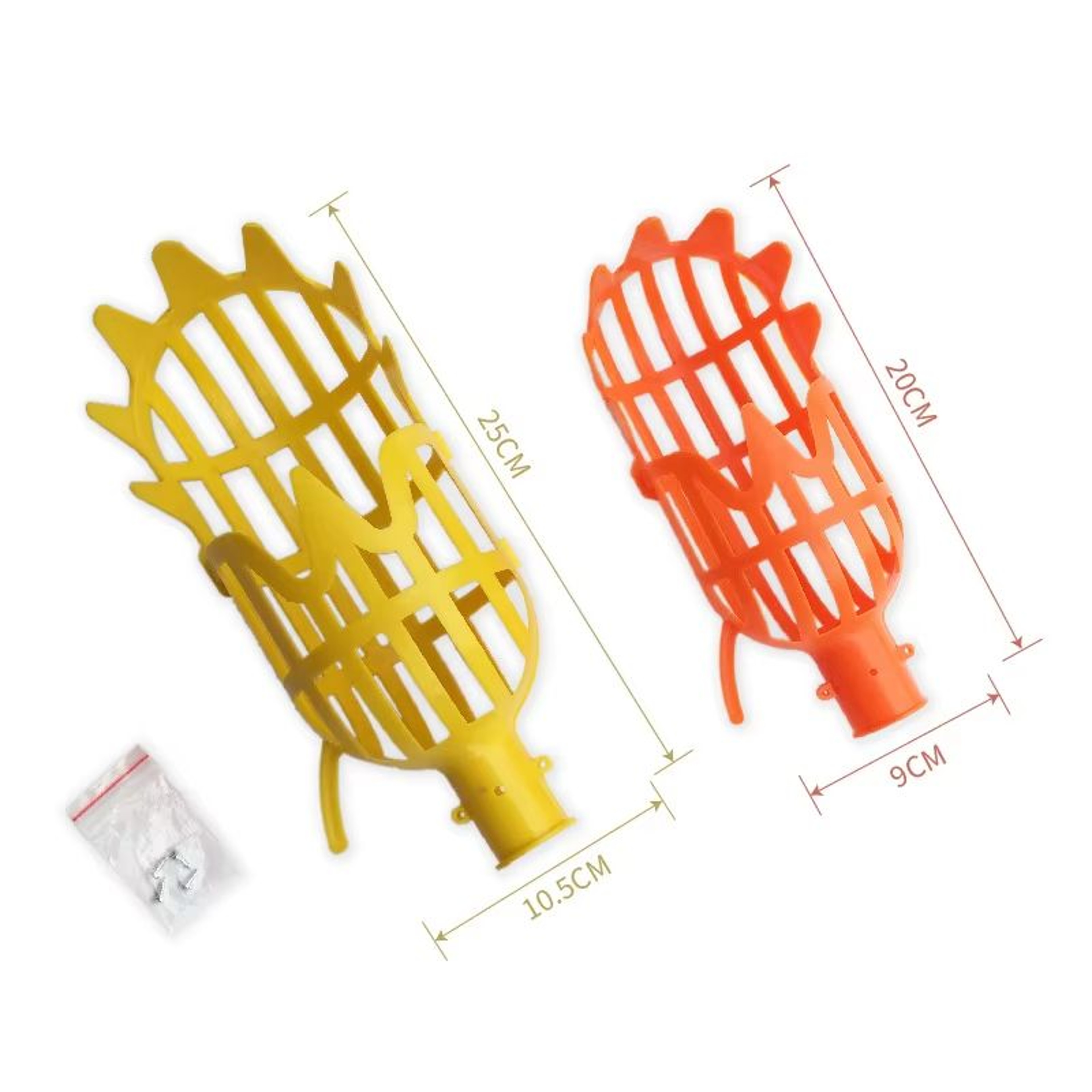Garden Fruit Picker Tool With Basket Head For Apples Peaches And Orchard Harvesting 1 Or 2 Pack 5