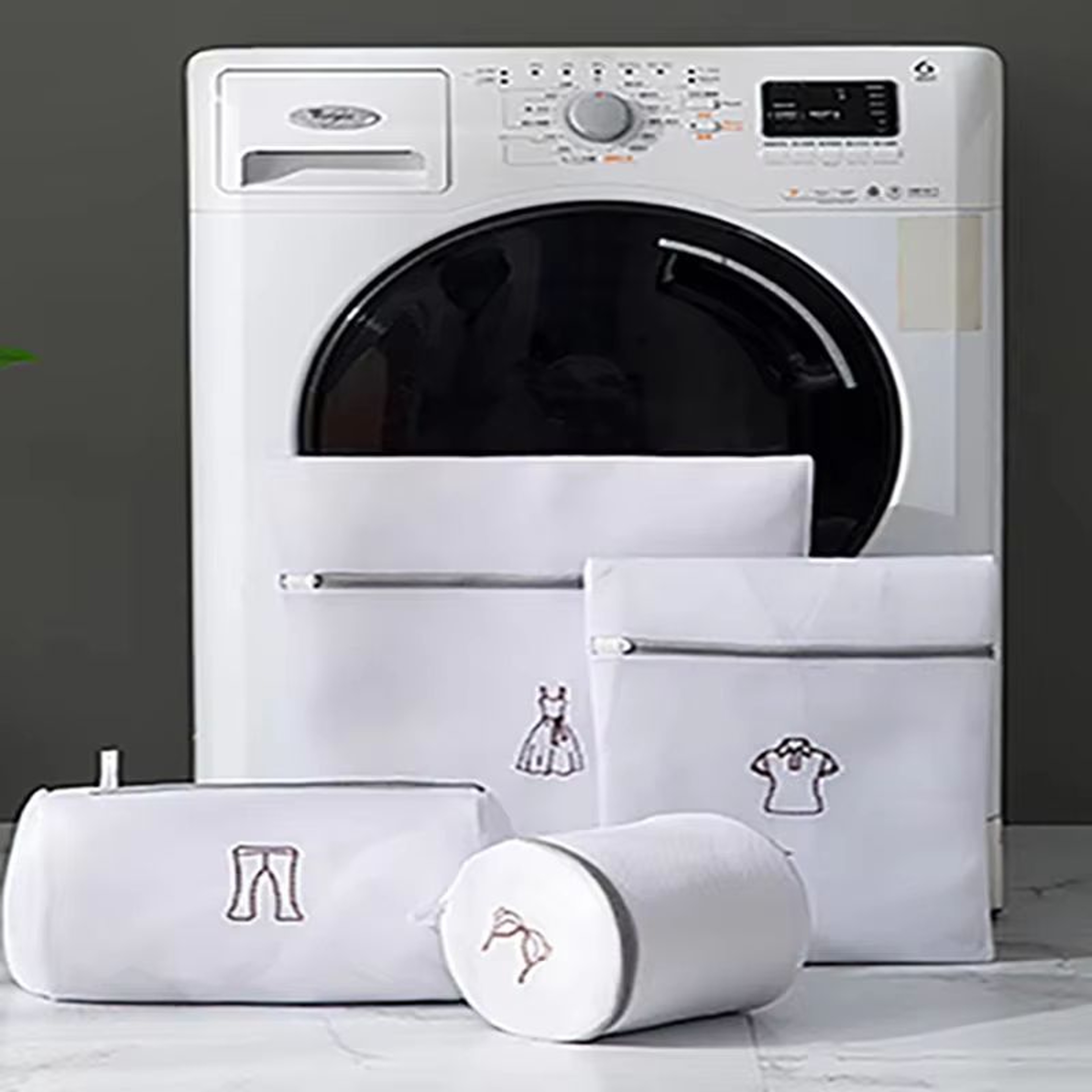 Foldable Thick Laundry Bag  Washing Machine Pouch For Dirty Clothes And Underwear Organizer 6