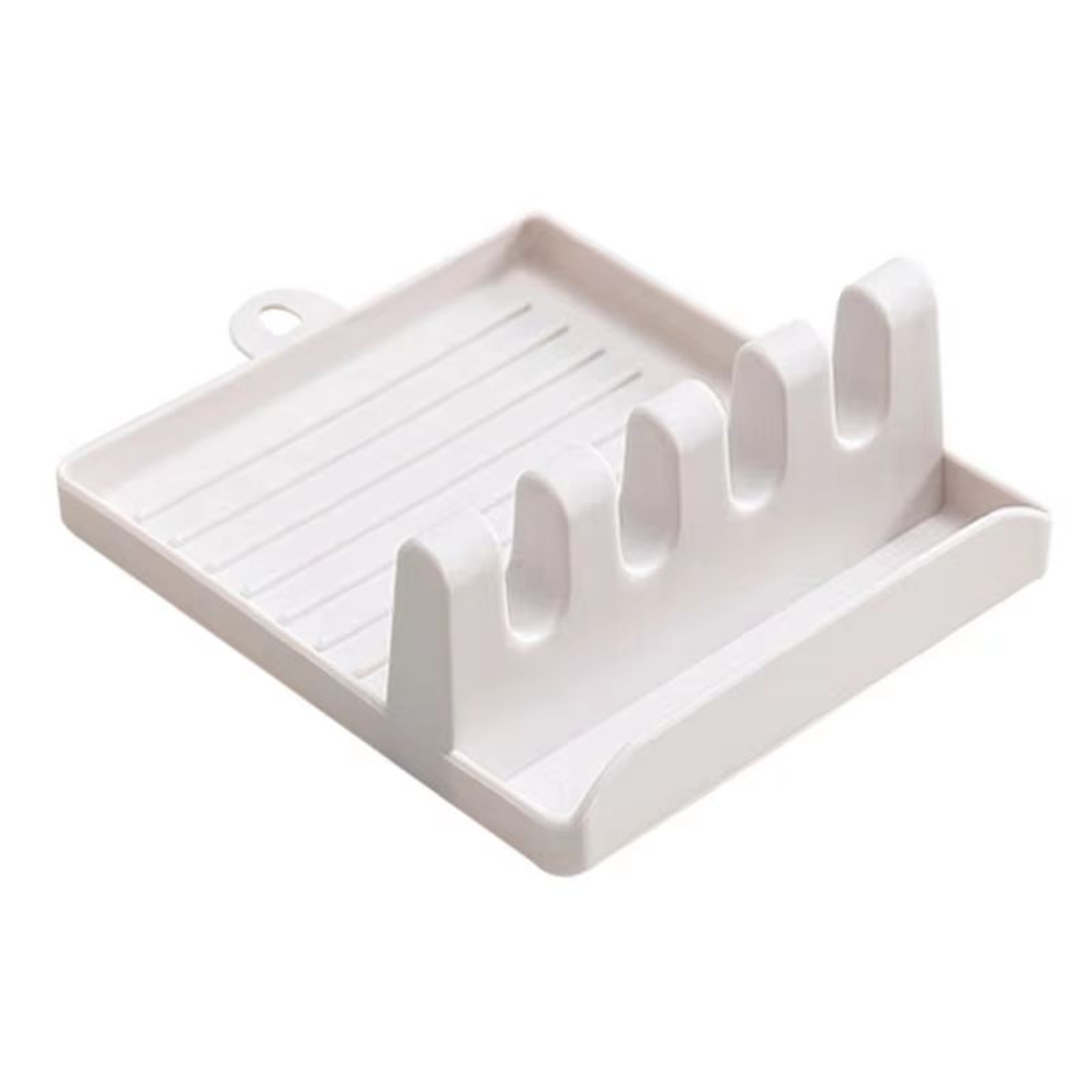 MultiFunction Kitchen Utensil Organizer Rack With Spoon Rest And Lid Holder 6