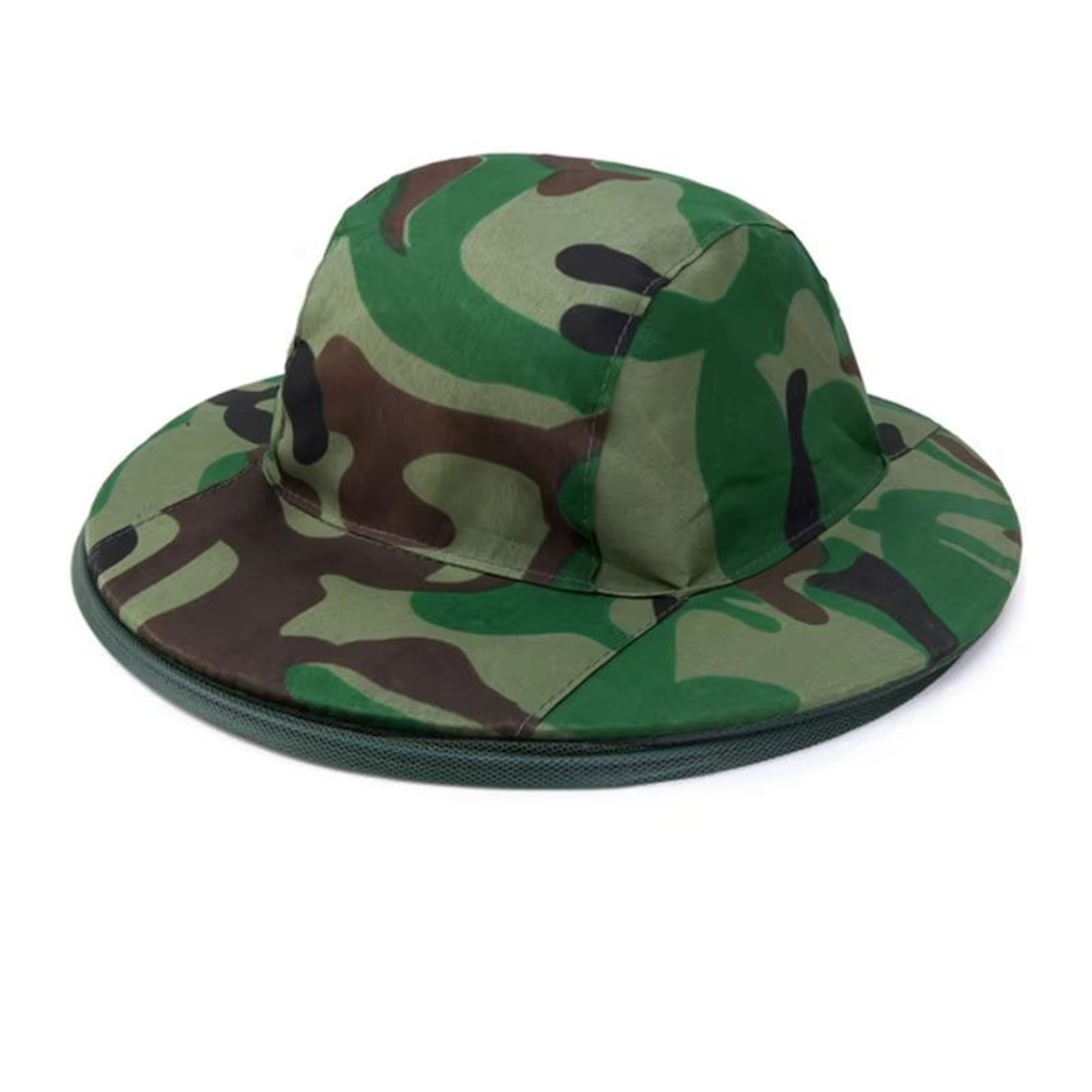 Camouflage Beekeeping Protective Mesh Face Hat Anti Mosquito Outdoor Fishing Face Mask 3