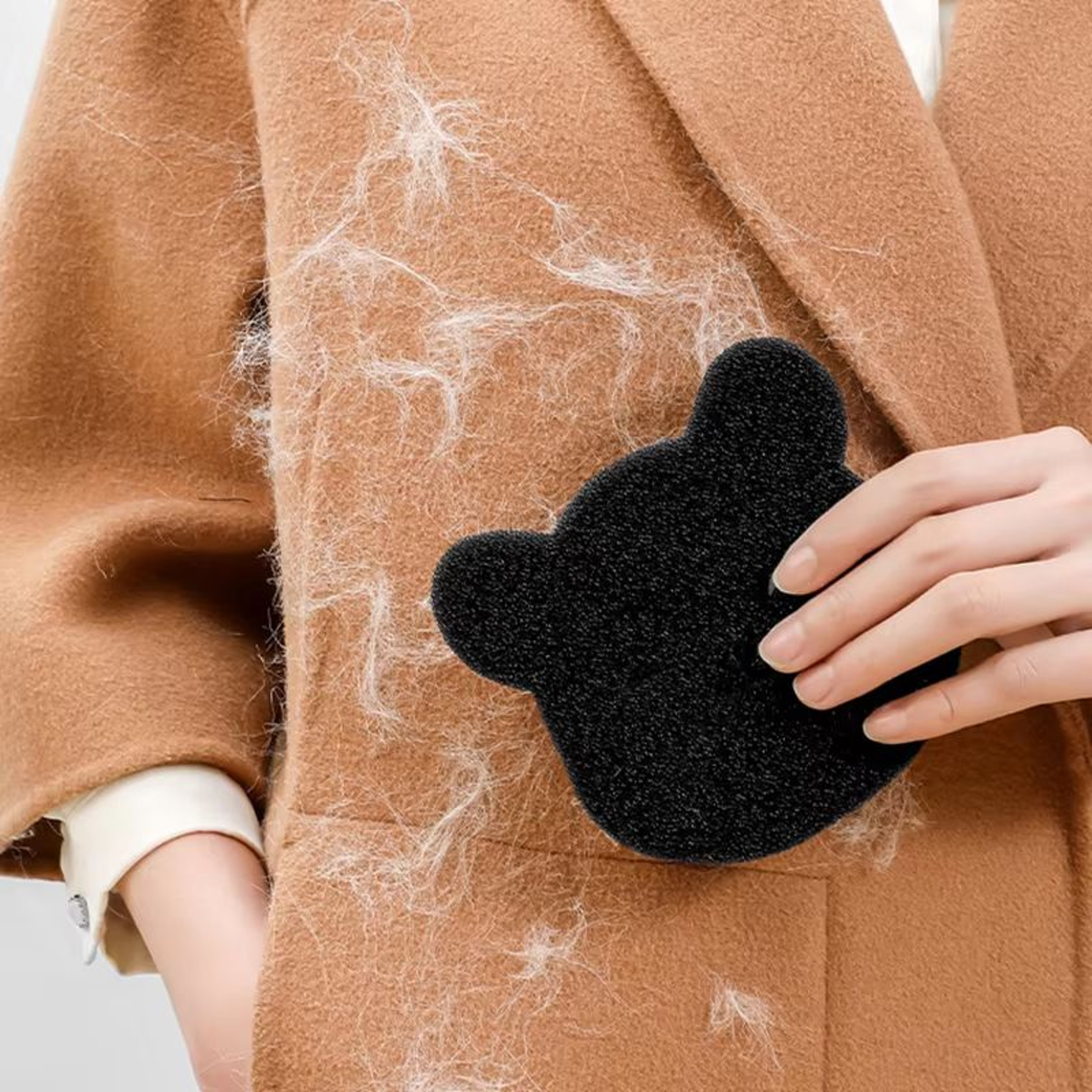Bear Shape Sticky Cleaning Sponge Ball For Hair And Pet Fur Remover 2