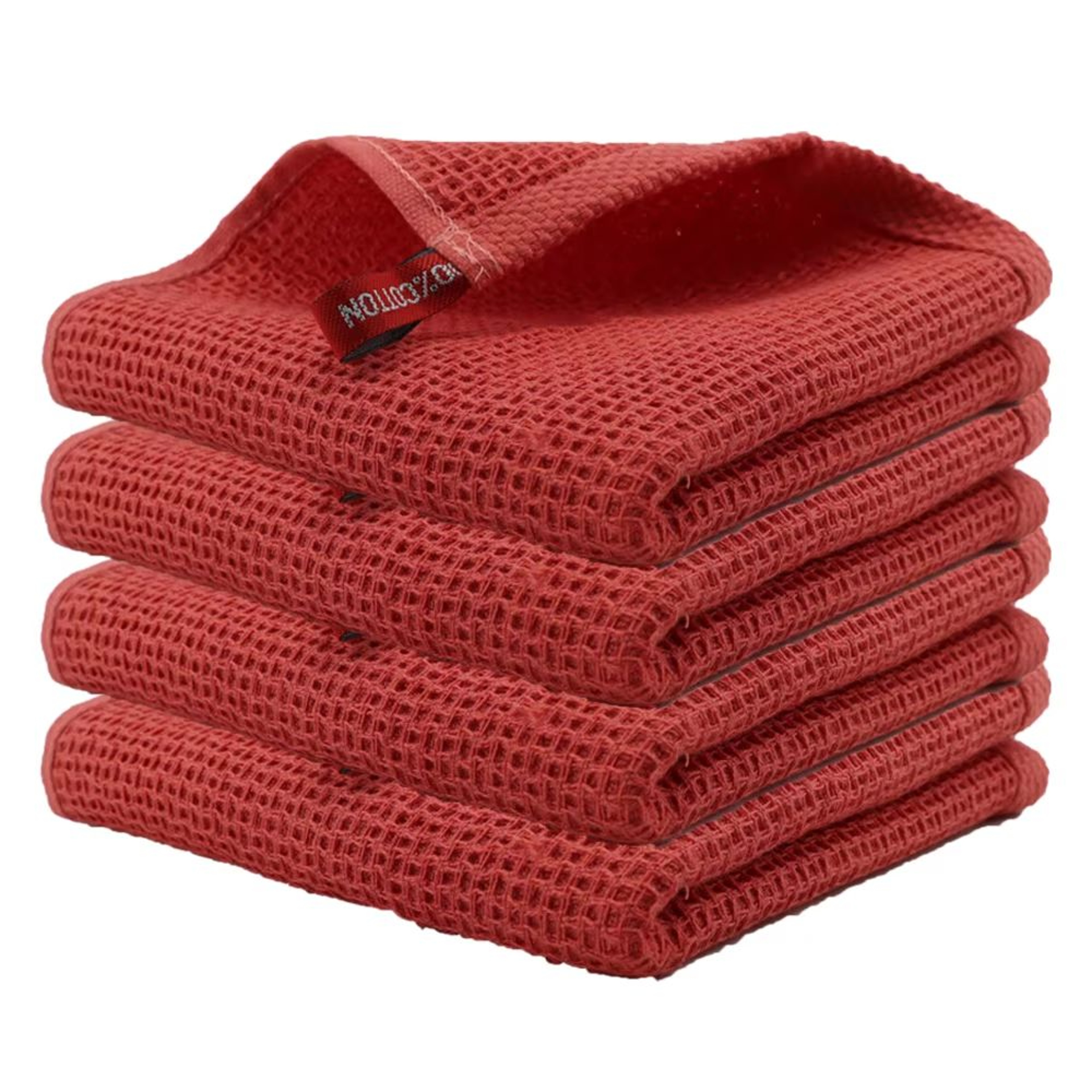 Ultra Soft Cotton Kitchen Towels 4Pack Absorbent Magic Cleaning Cloths 10