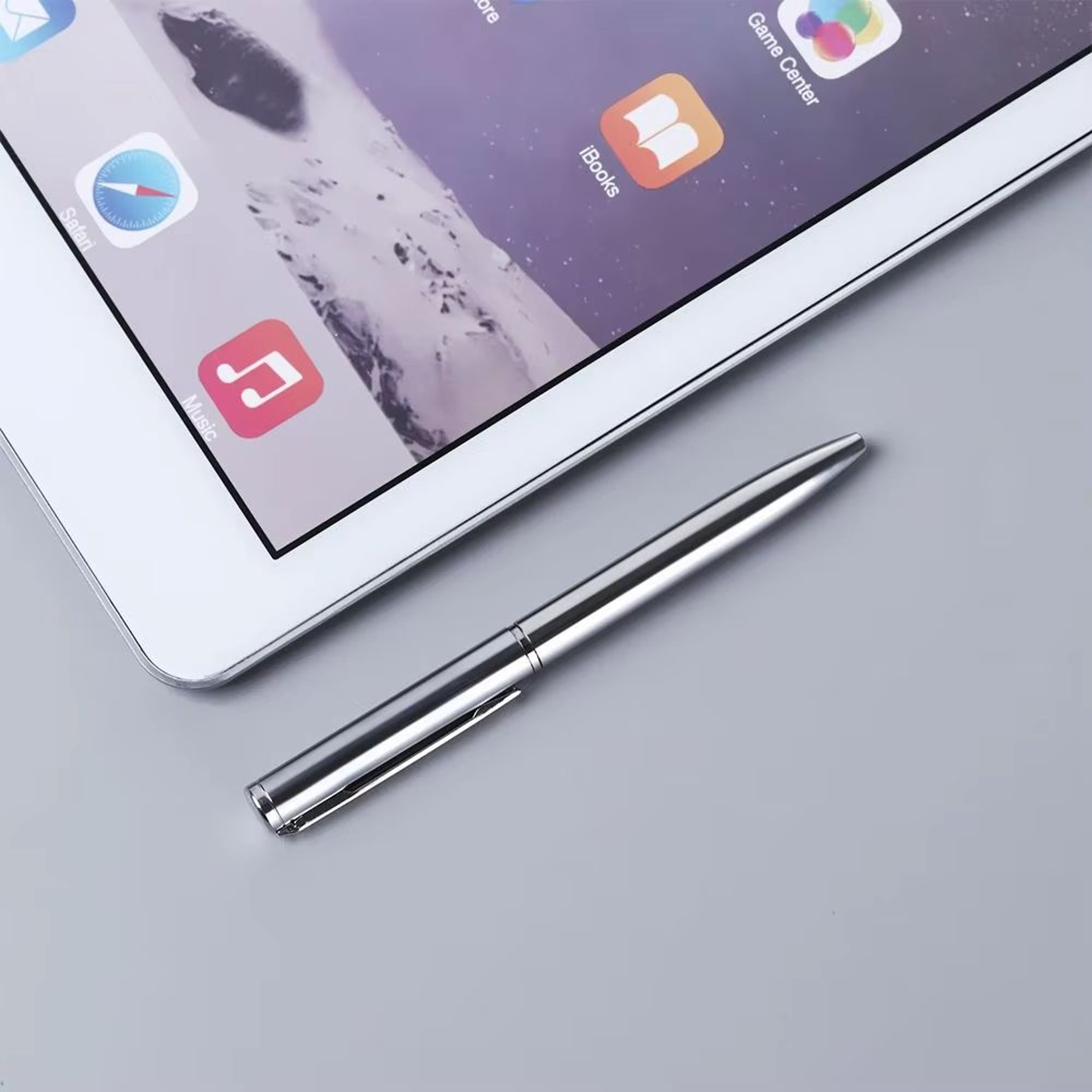Mini Portable Metal Ballpoint Pen With Waterborne Ink And Multiple Color Refills 3