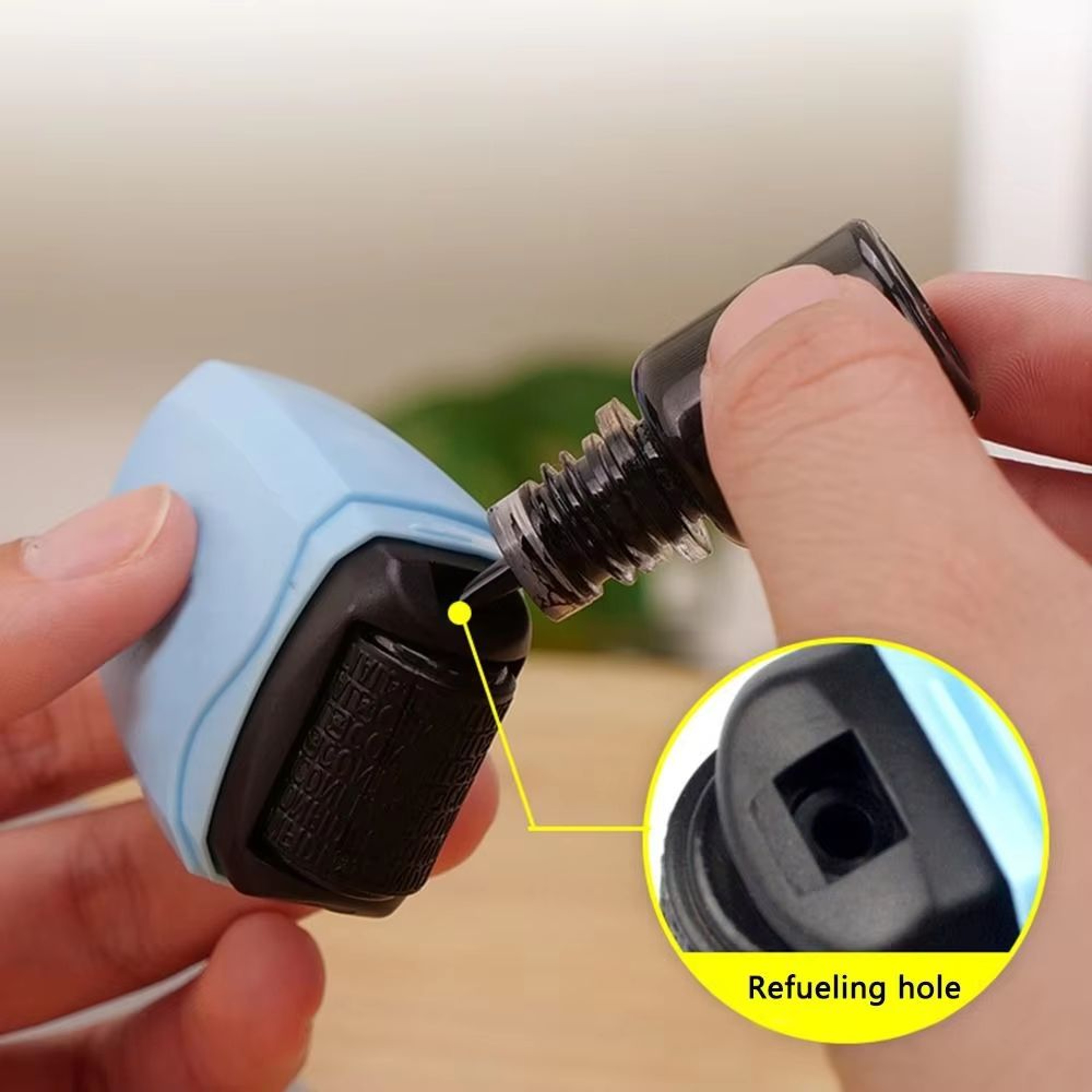 Confidential Stamp Privacy Roller Eraser SelfInking Security Code Eliminator 2