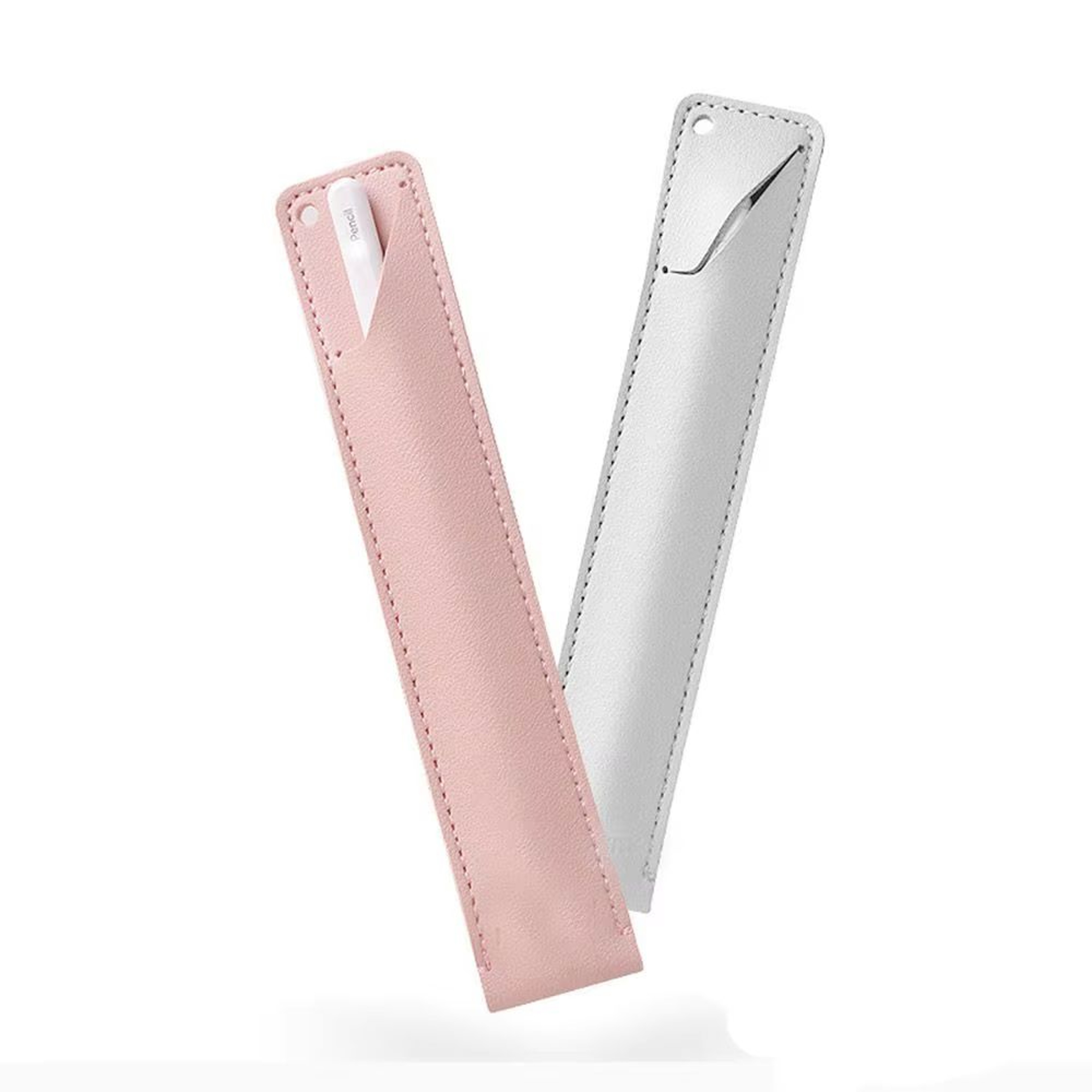 Soft Leather Stylus Pen Cover Case With Cap Nib Protector For Apple Pencil And IPad Touch Pen 0